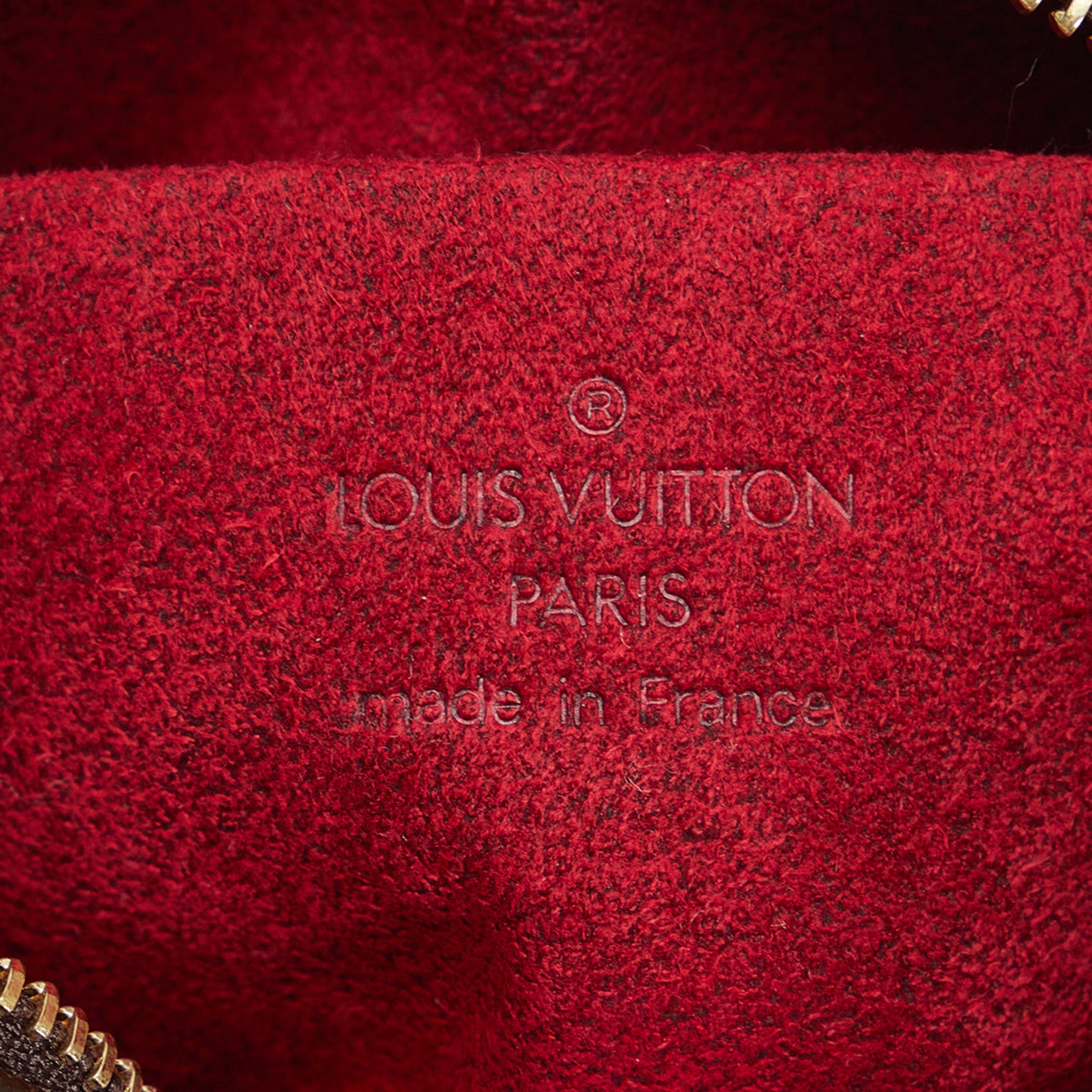 Louis+Vuitton+Trousse+Wapity+Pouch+Brown+Canvas%2CLeather+Monogram for sale  online
