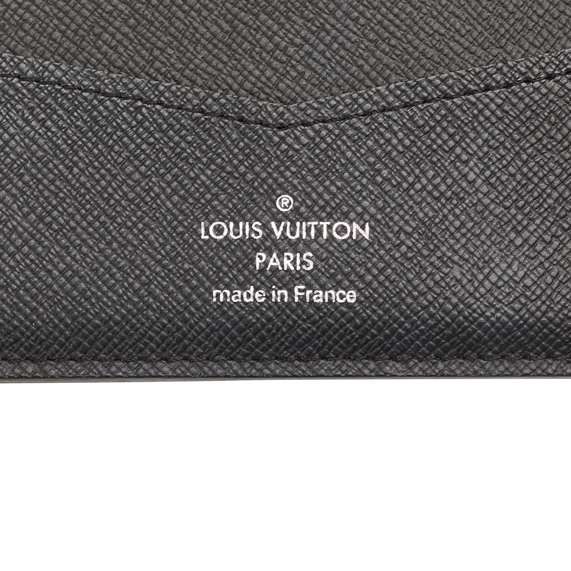 Slender Wallet - Luxury Monogram Eclipse Grey