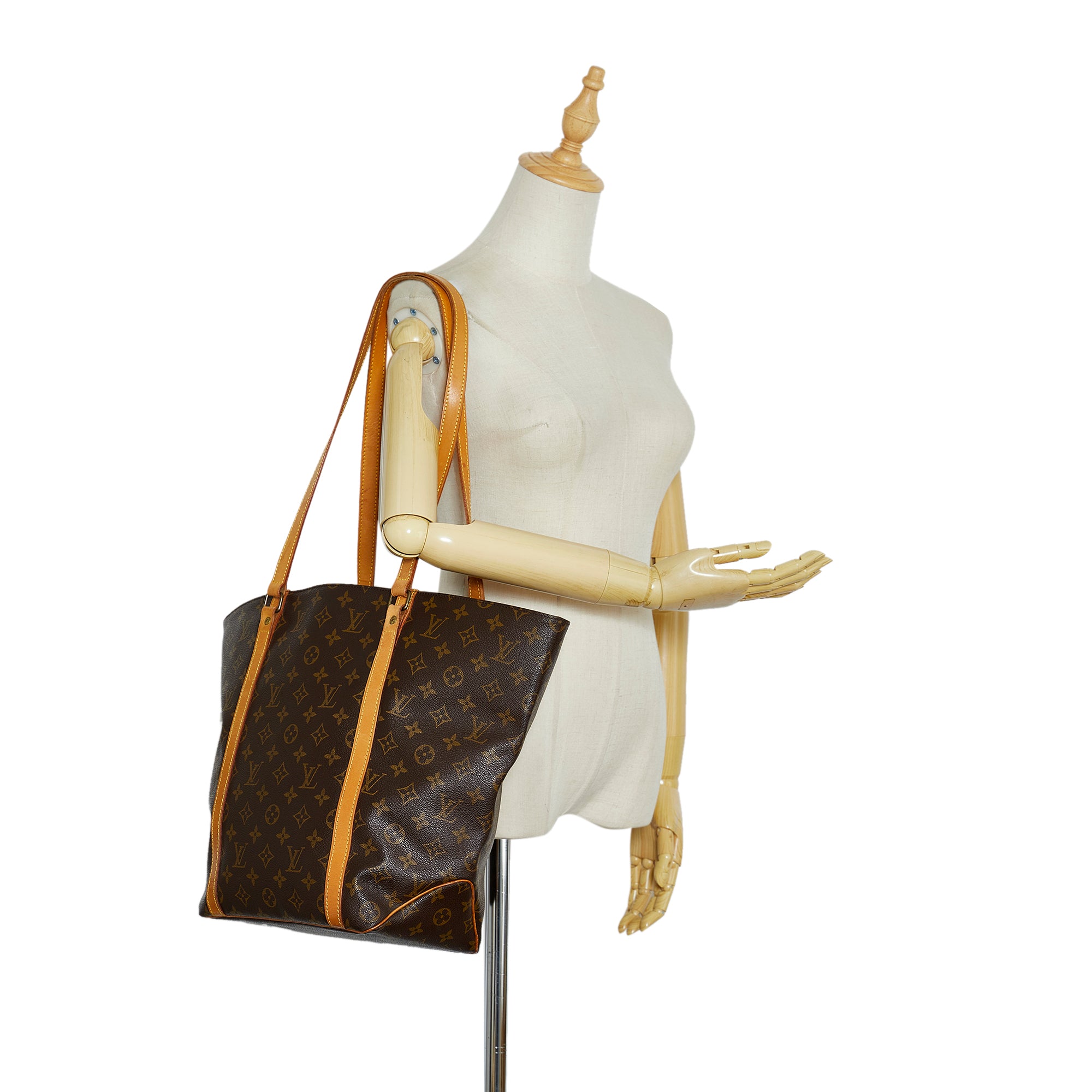 LOUIS VUITTON Monogram Sac Shopping Tote Bag  LuxuryPromise
