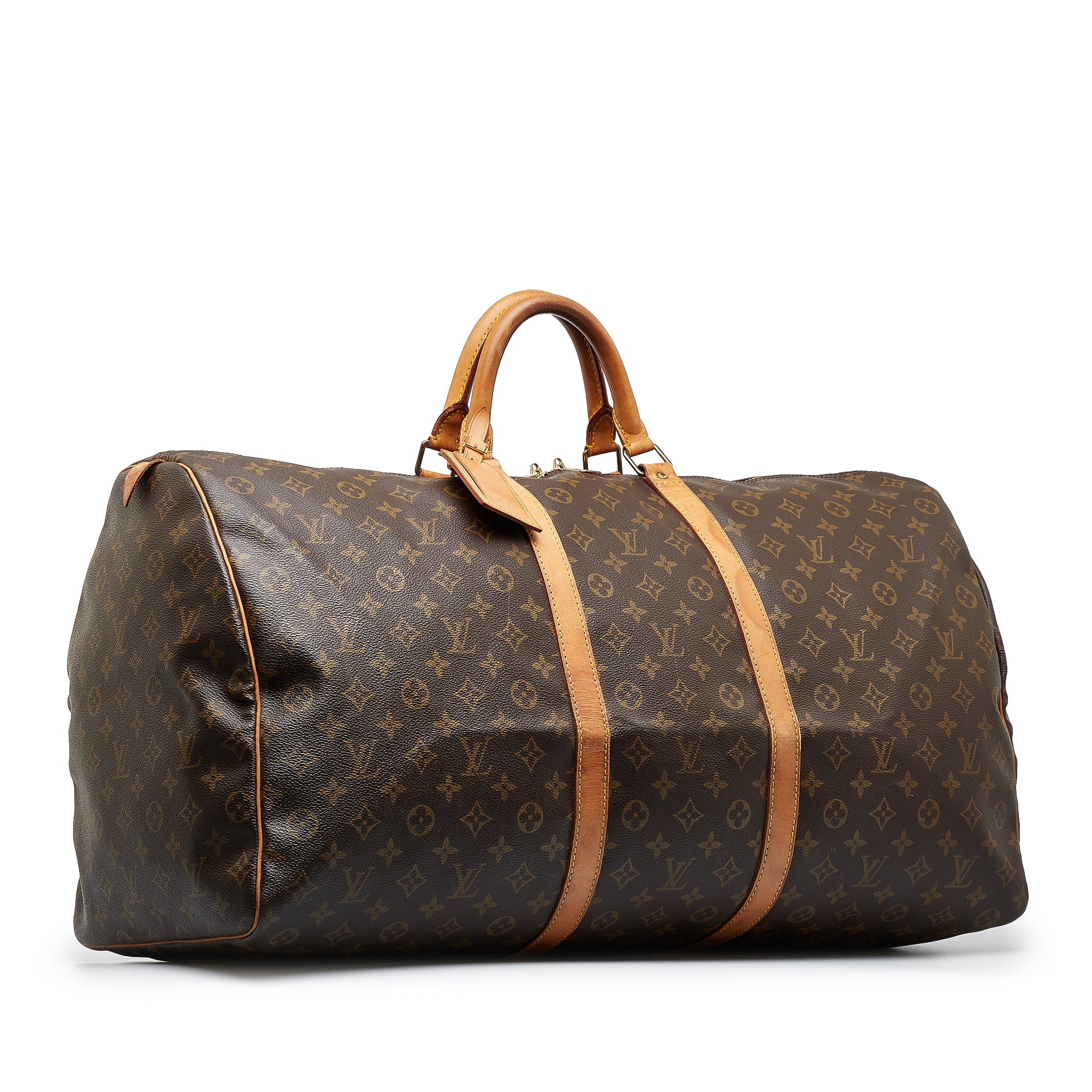 Louis Vuitton Brown Mono Carry All 60 Travel- Business Bag 22in x 20in x  11in