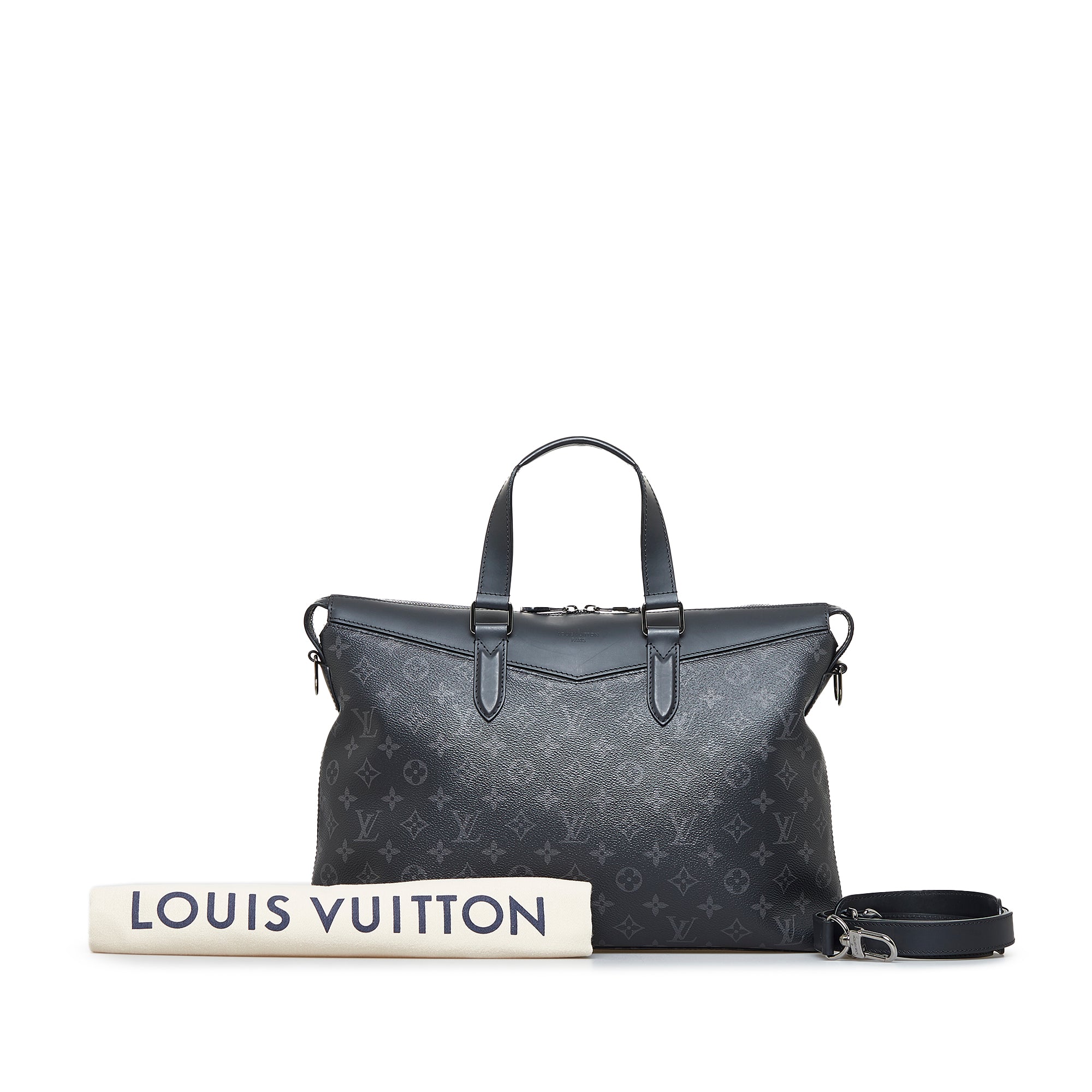 Louis Vuitton Monogram Illusion Explorer Tote - Black Totes, Bags