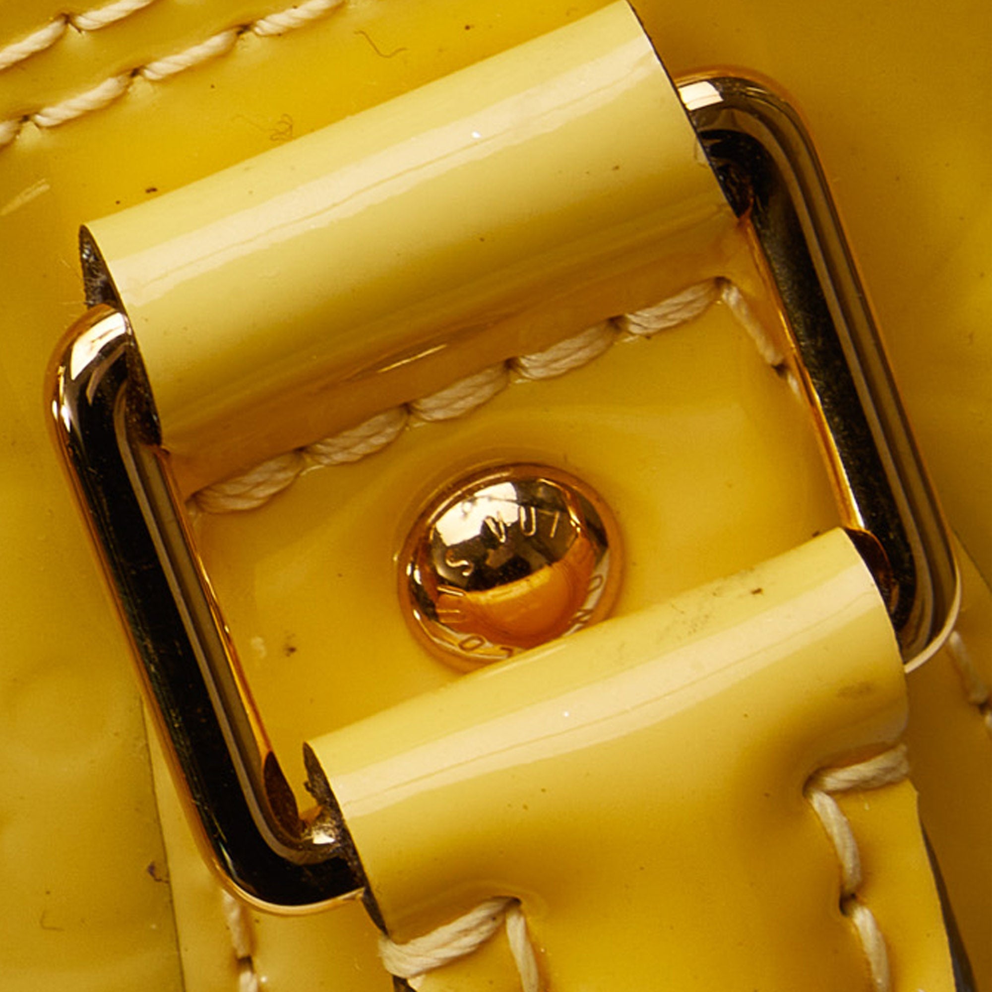 Yellow Louis Vuitton Monogram Vernis Alma PM Handbag – AmaflightschoolShops  Revival
