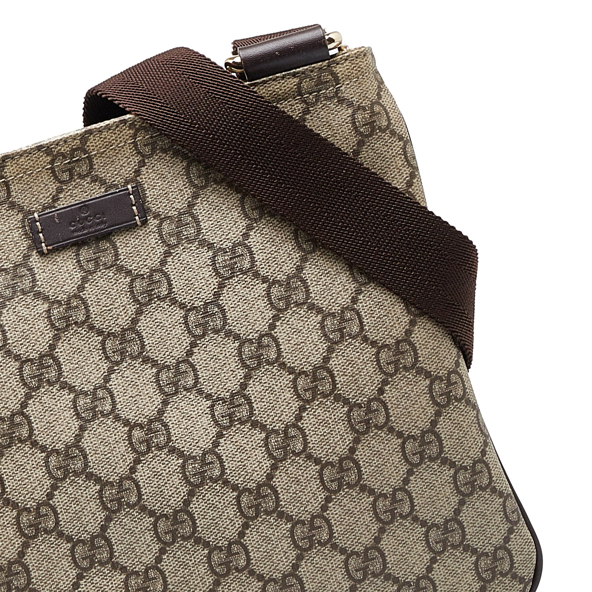 Brown Gucci GG Supreme Crossbody – Designer Revival