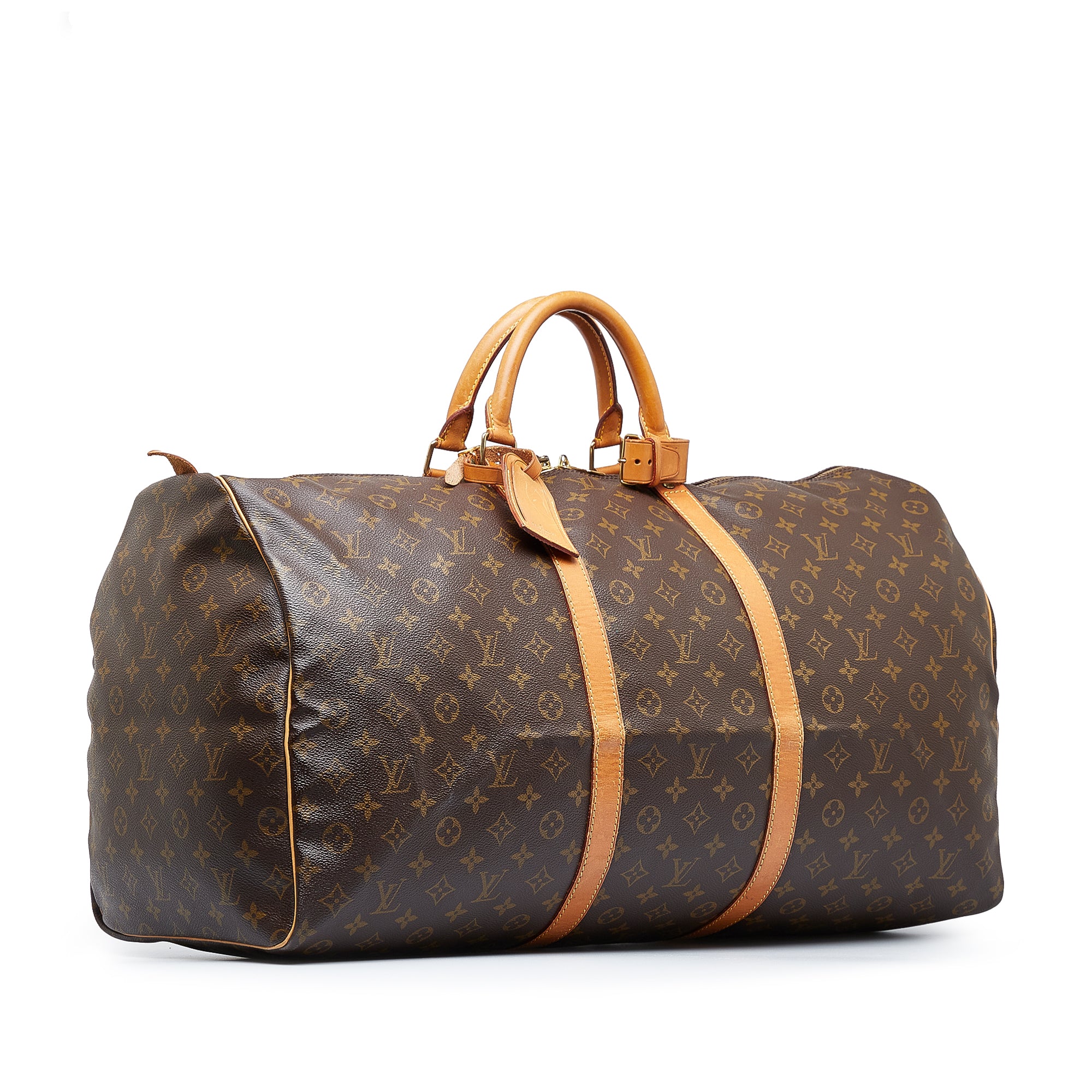 Monogram Keepall 60 Bandouliere Duffle (Authentic Pre-Owned)