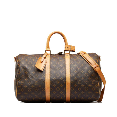 Louis Vuitton Monogram Keepall Bandouliere 45 - Brown Luggage and