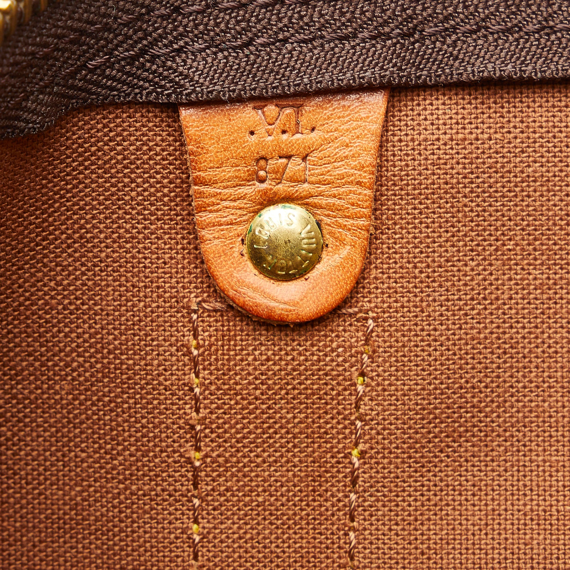 Brown Louis Vuitton Monogram Keepall Bandouliere 50 Travel Bag – Designer  Revival