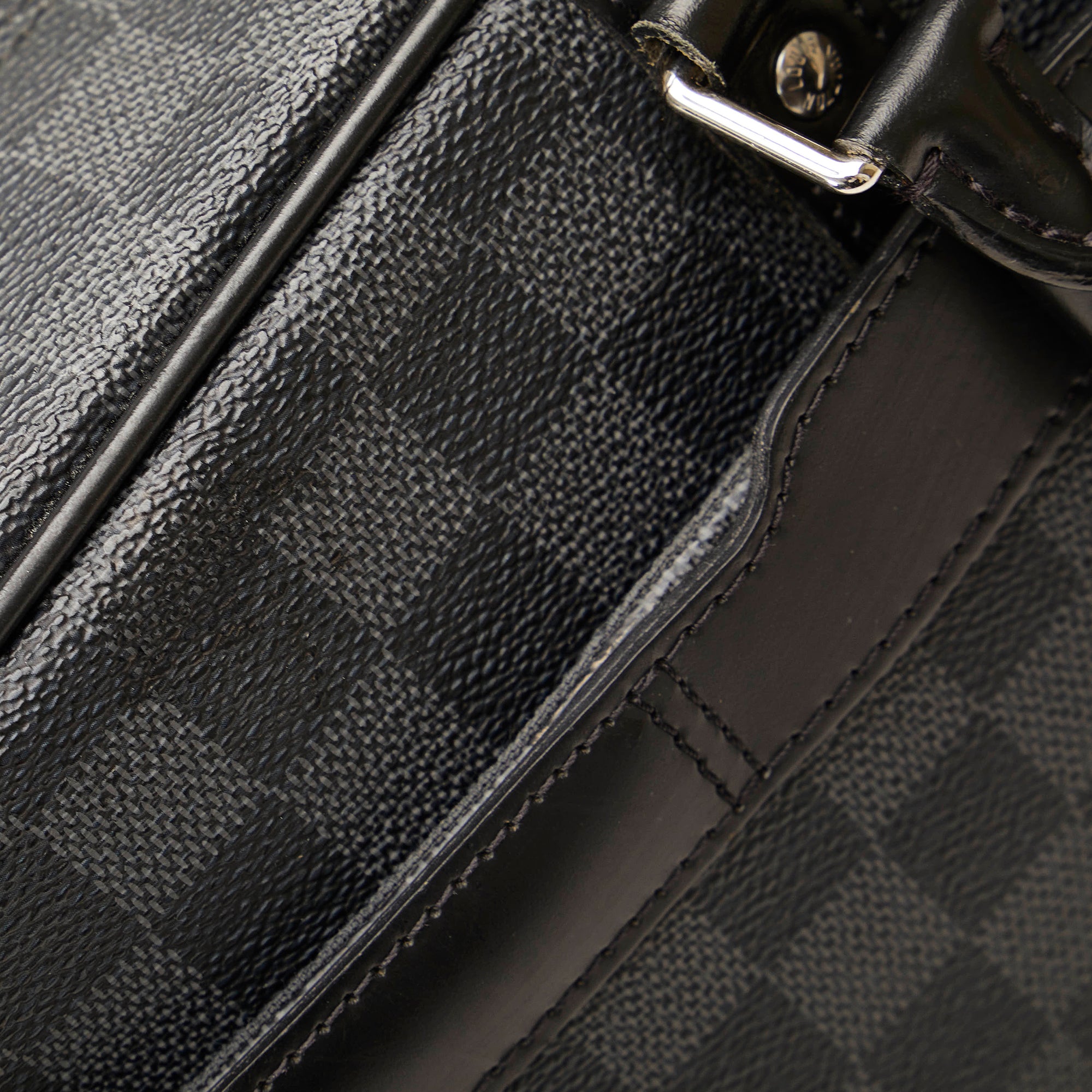 Louis Vuitton - Porte-Documents Voyage PMBriefcase - Leather - Onyx - Men - Luxury