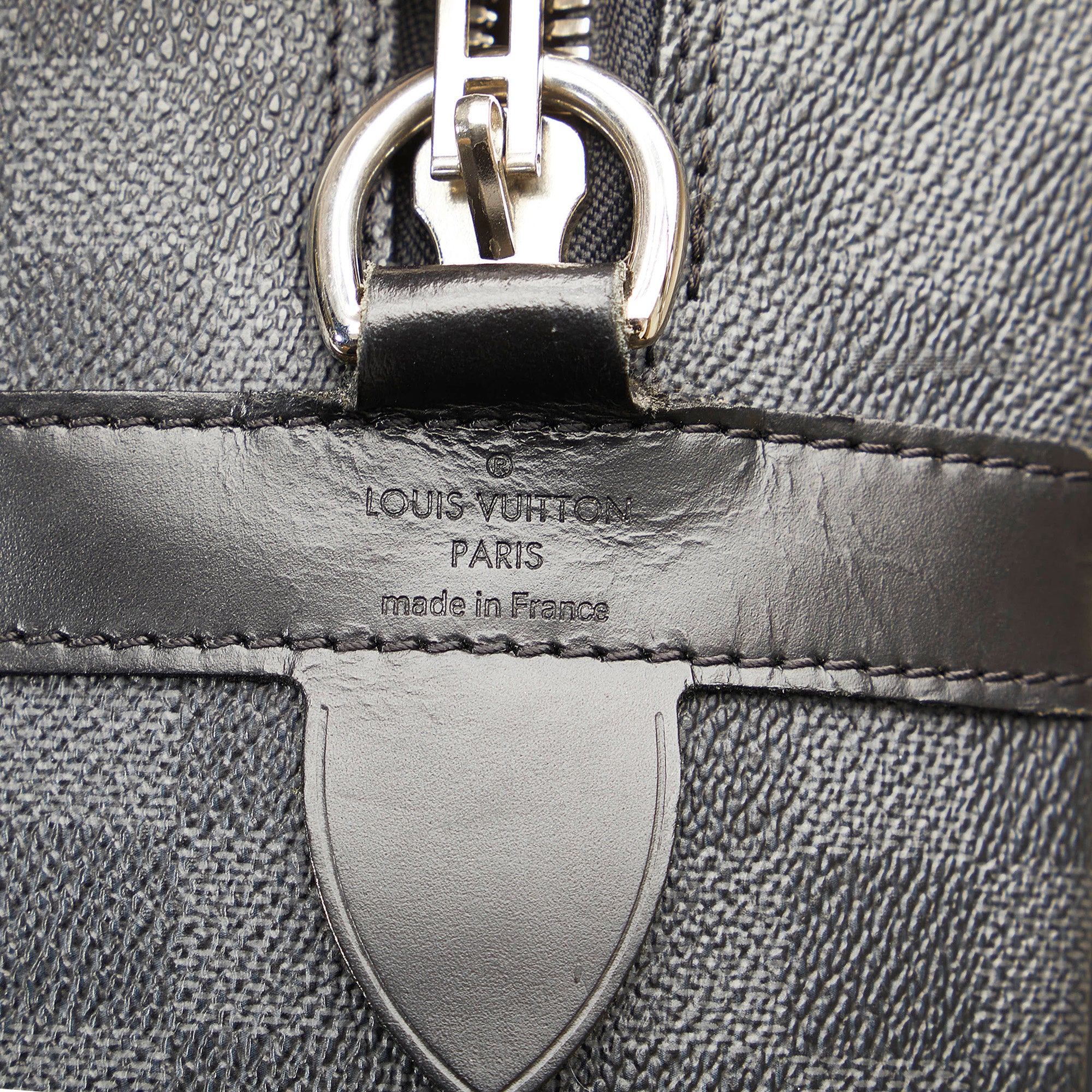 Black Louis Vuitton Damier Graphite Porte Documents Voyage PM Business –  Designer Revival