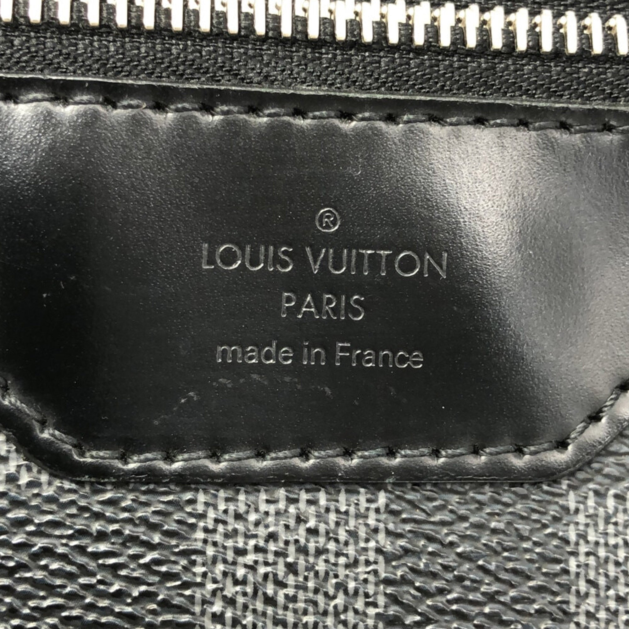 Louis Vuitton Sirius Briefcase Graphite in Cowhide Leather with