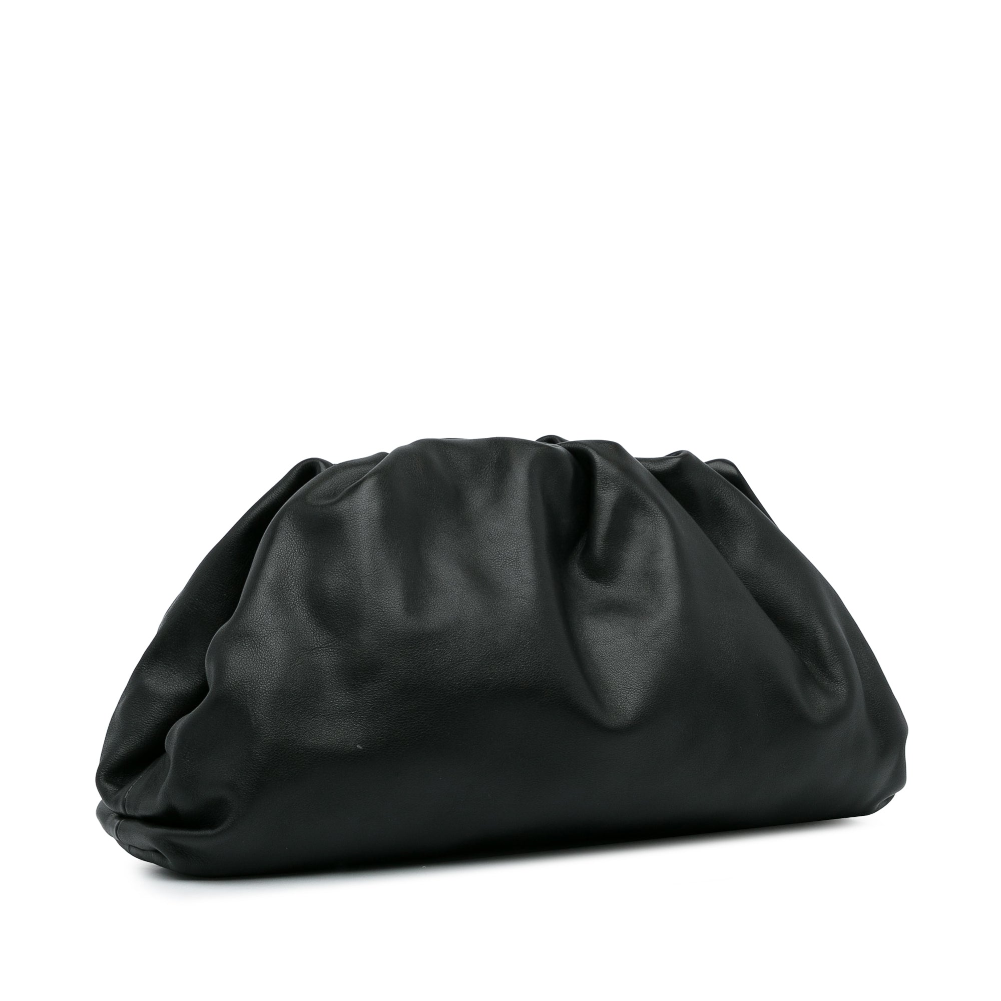 Black Bottega Veneta The Pouch Clutch