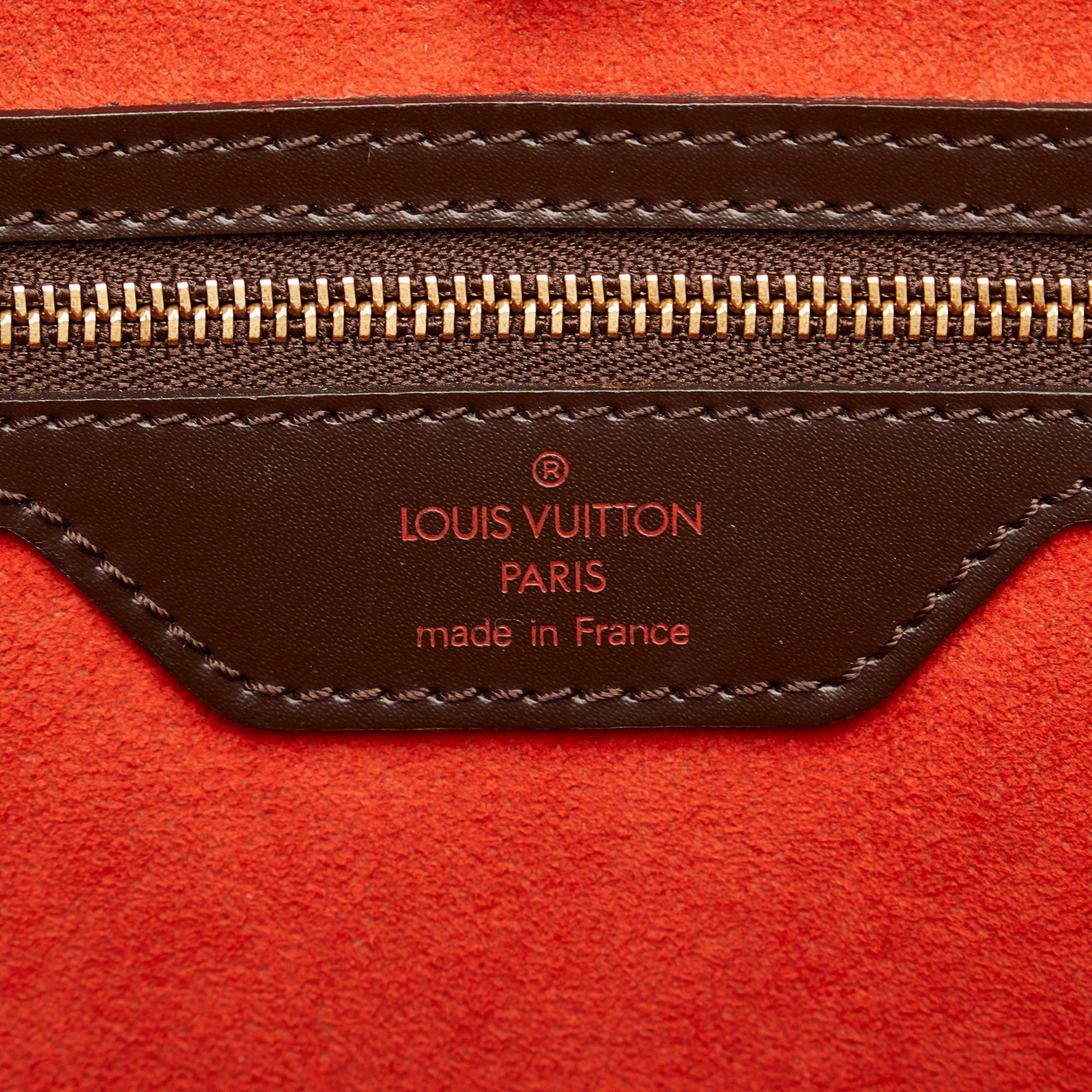  Louis Vuitton, Pre-Loved Damier Ebene Manosque GM