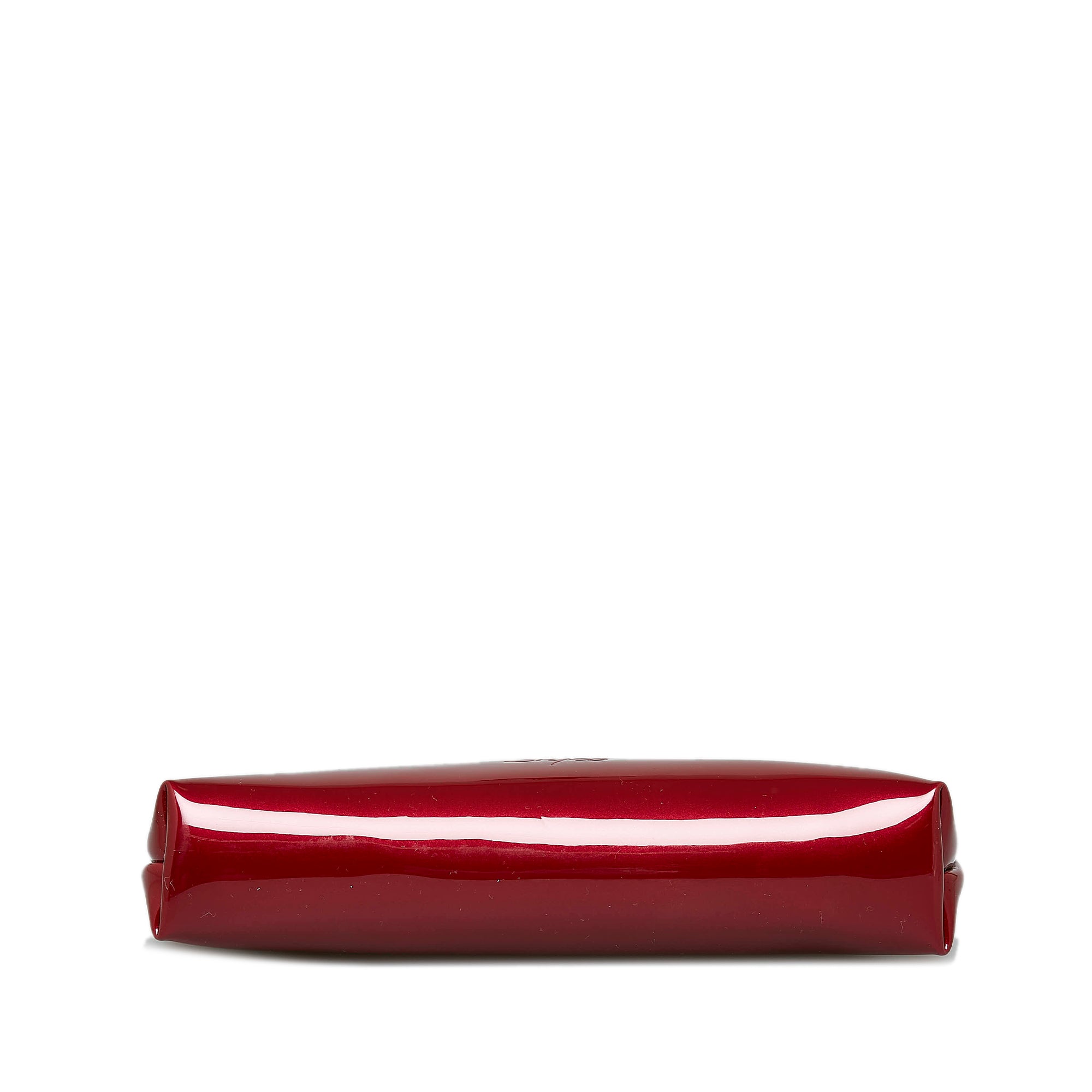 RED LEATHER Designer Pencil Case