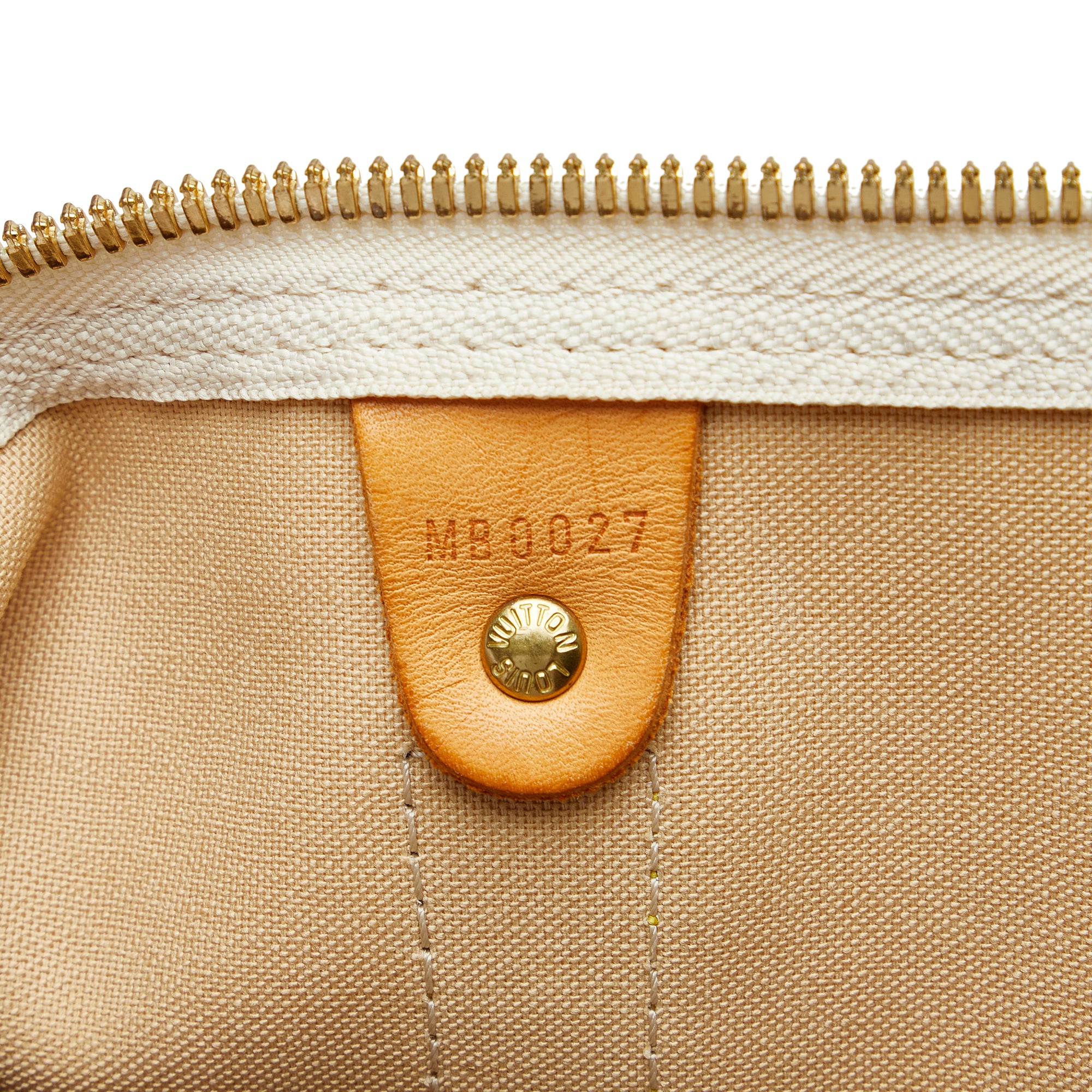 Louis Vuitton Damier Azur Keepall 50 Duffle Bag 38lk824s
