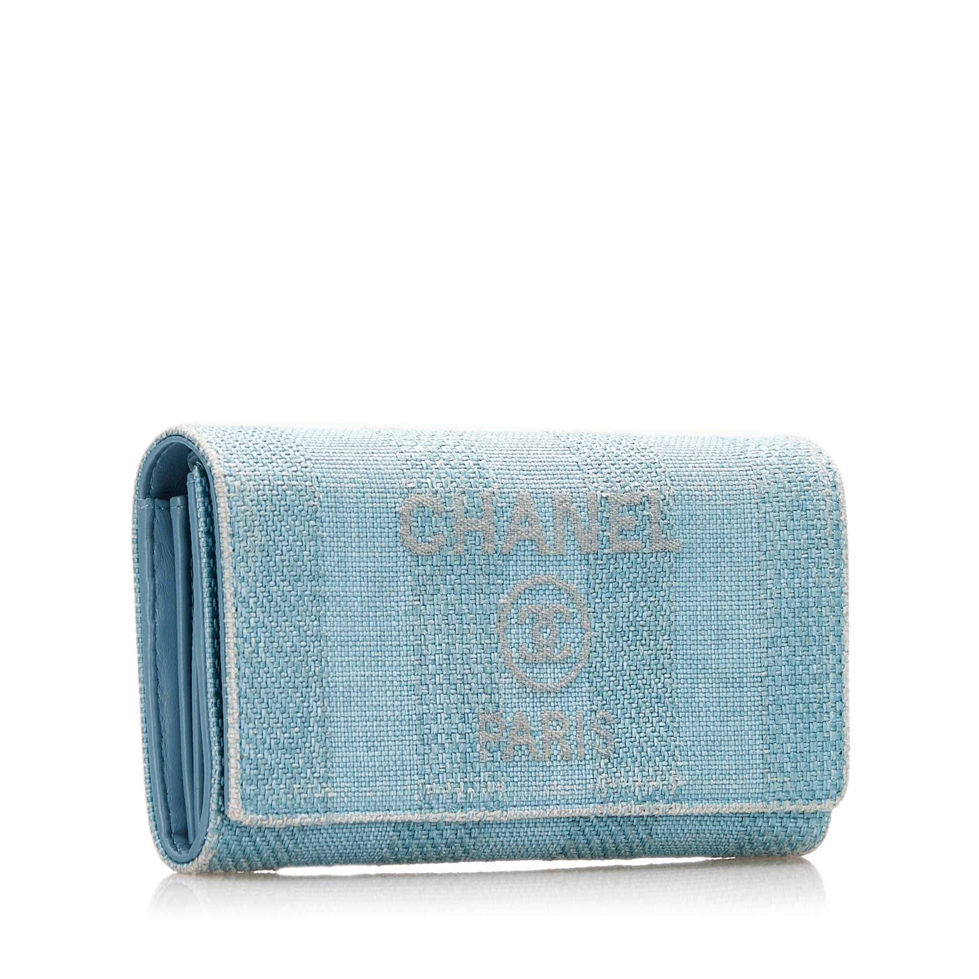 Chanel Deauville Tweed Blue