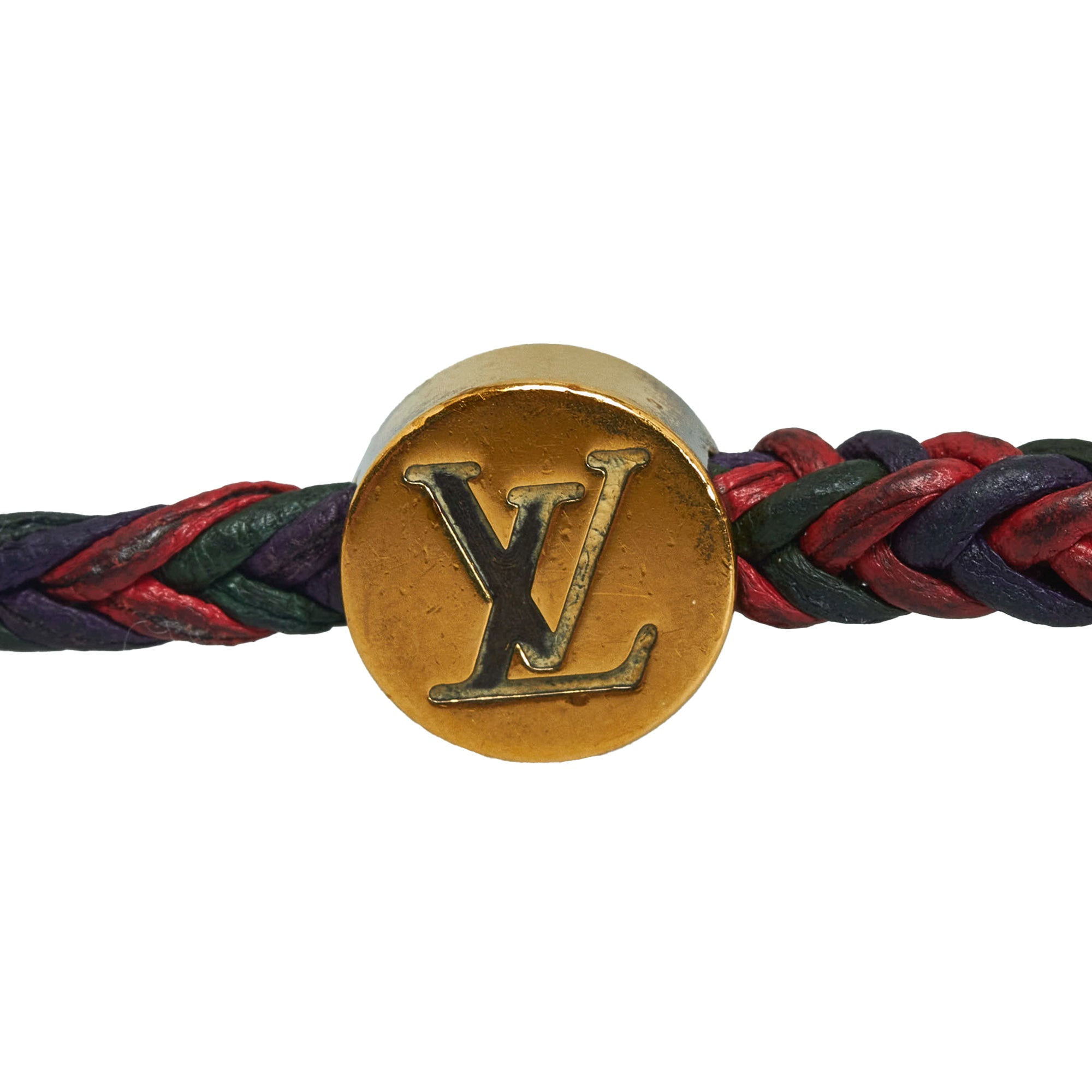 Louis Vuitton Monogram Blooming Bracelet - Brown, Gold-Tone Metal