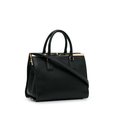 Black Dolce&Gabbana Horseshoe Leather Small Wallet – Designer Revival