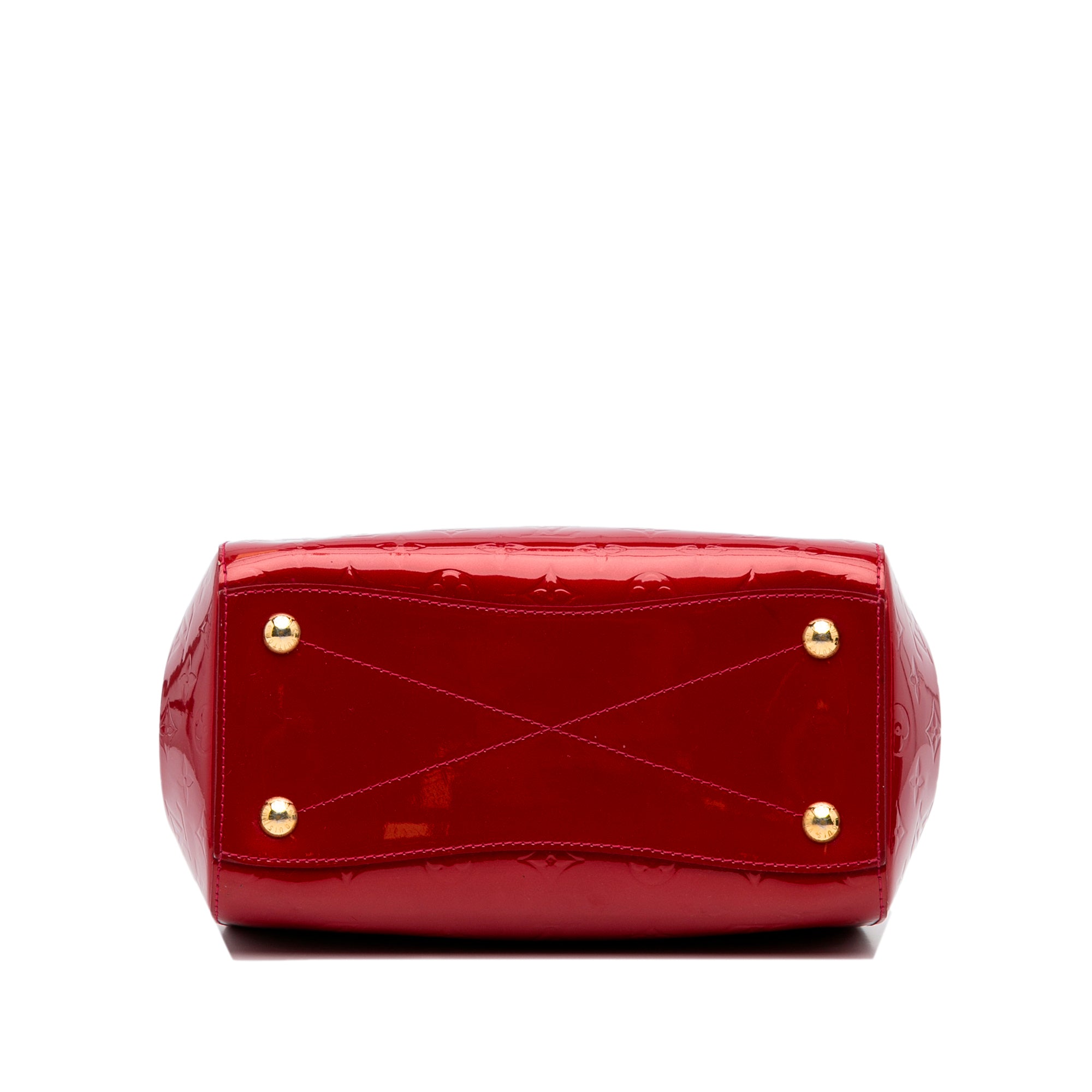 Red Louis Vuitton Monogram Key Montaigne MM Satchel, RvceShops Revival