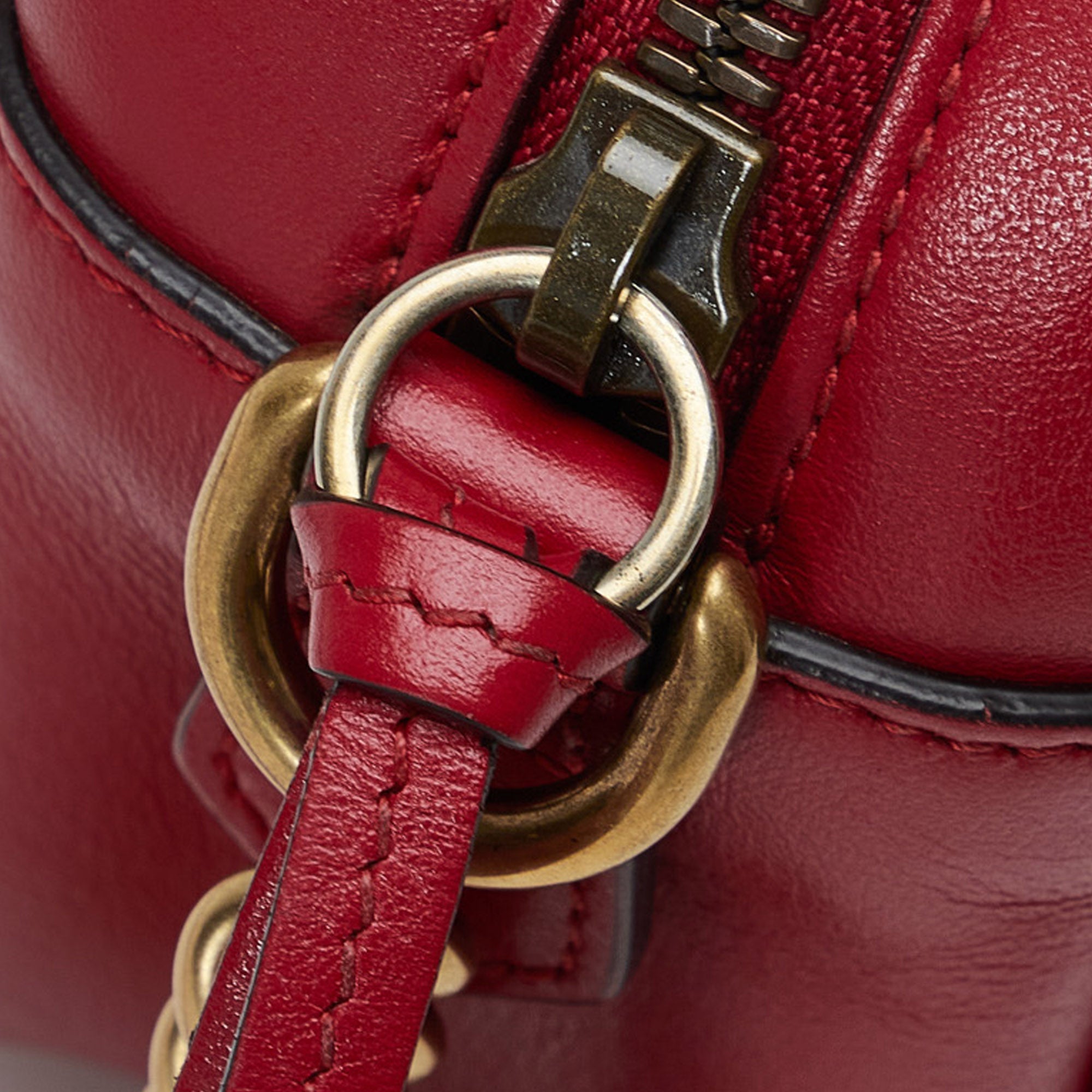 Red Gucci Small GG Marmont Matelasse Crossbody – Designer Revival