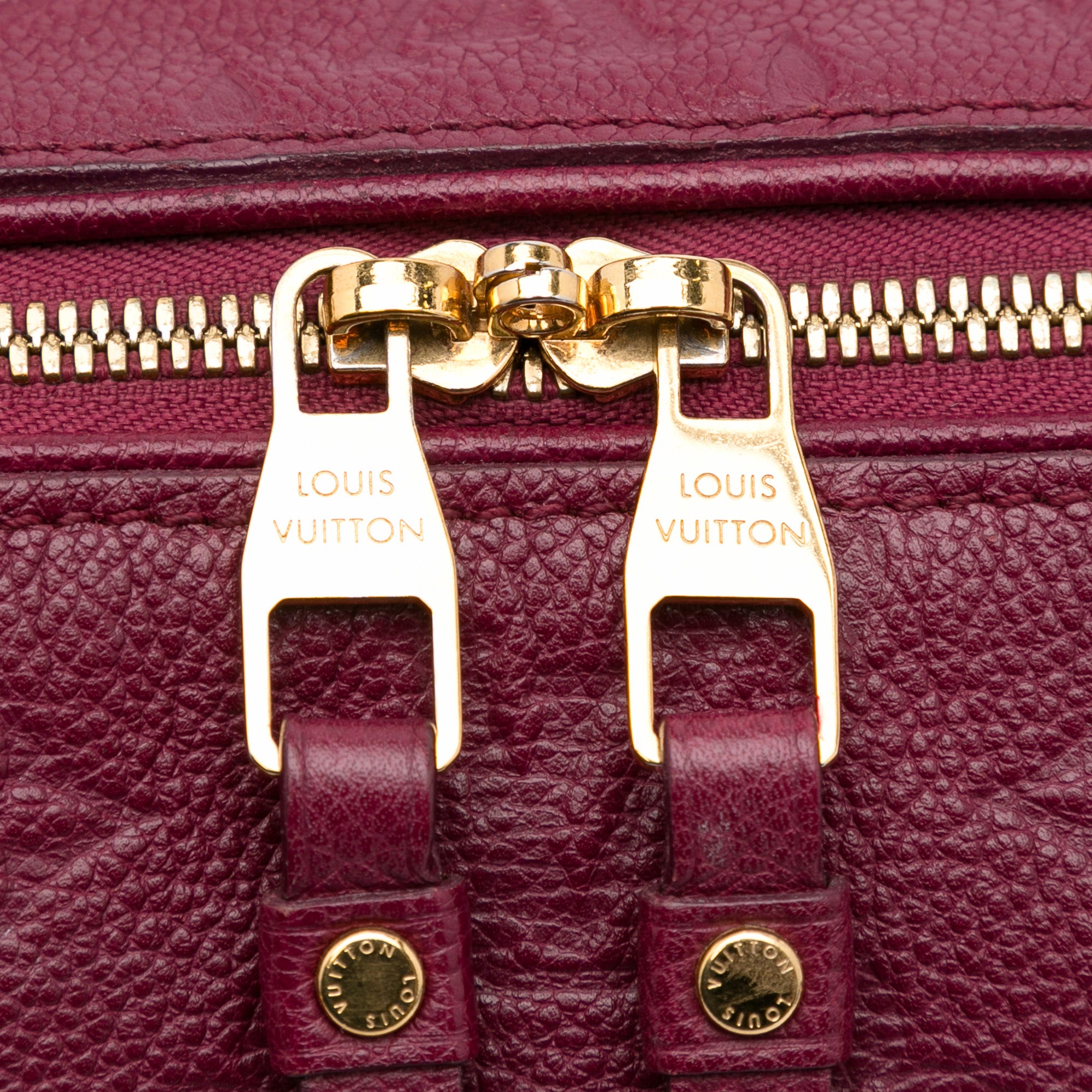 Louis Vuitton Aurore Monogram Empreinte Leather Speedy 25 Bag Louis Vuitton