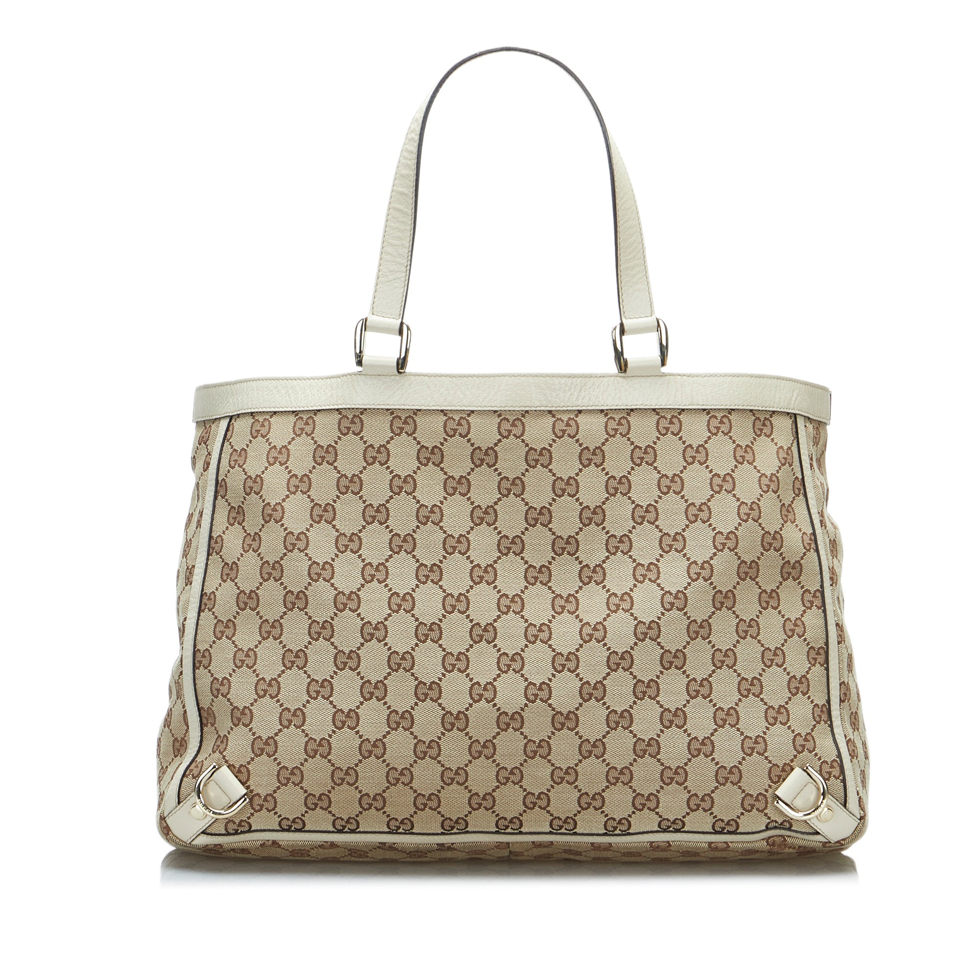 Brown Gucci GG Canvas Abbey D-Ring Tote Bag – Designer Revival