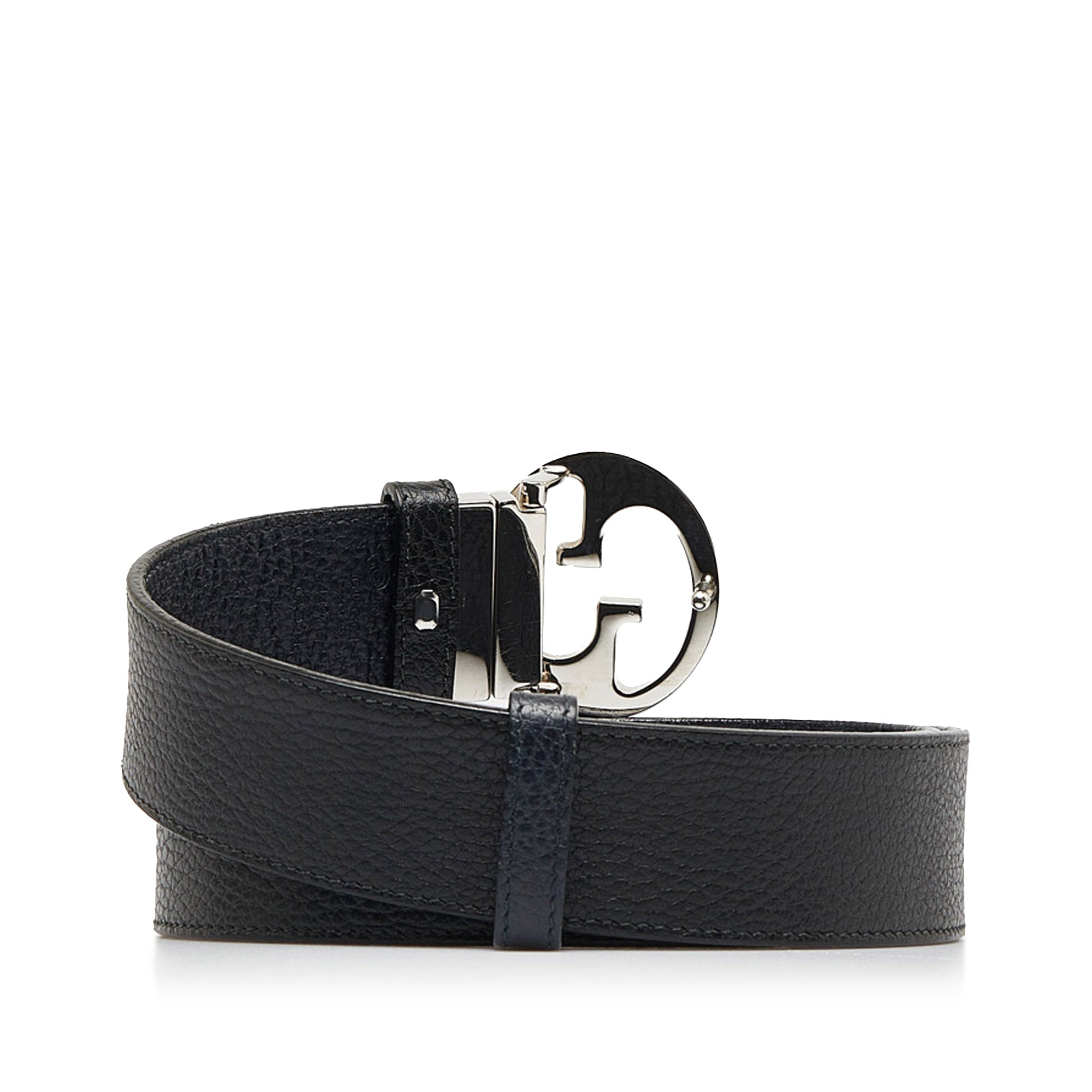 Gucci reversible belt Black-blue on SALE