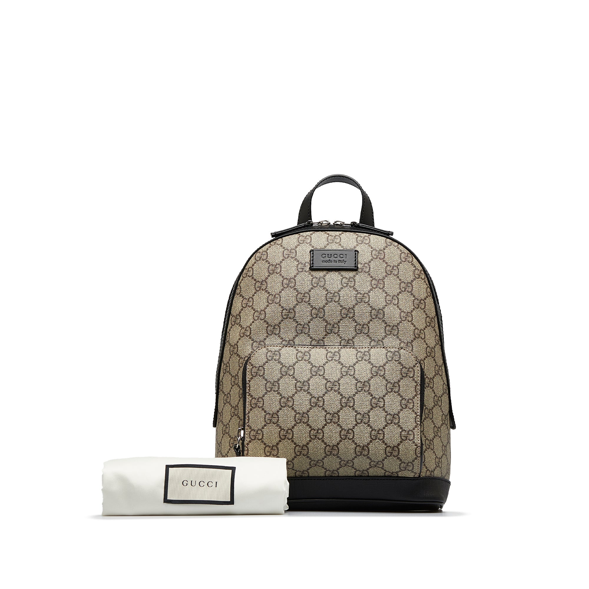 Gucci Men's GG Supreme Canvas Backpack
