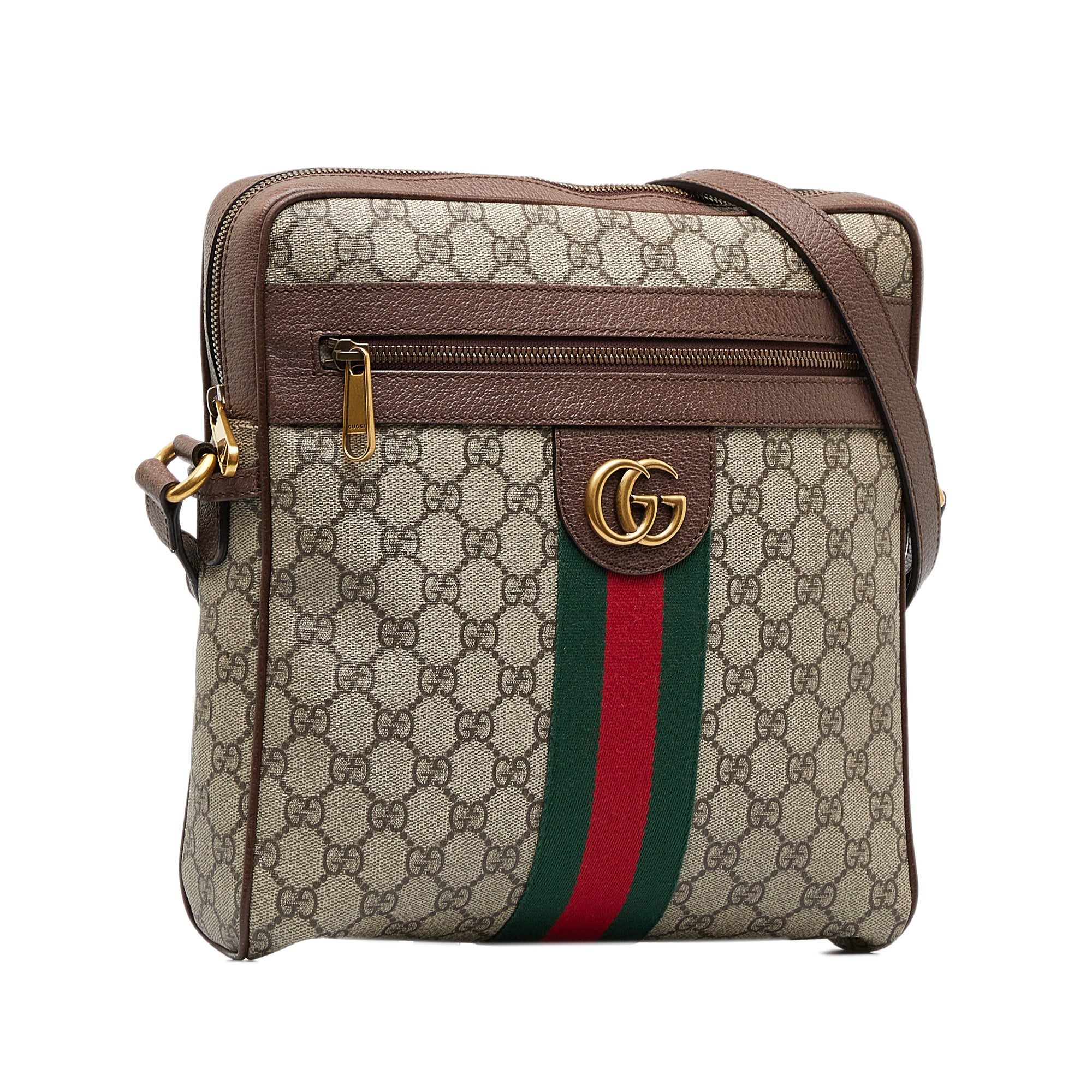 Gucci GG Supreme Web Medium Ophidia Carry-On Duffle Bag w/Tags