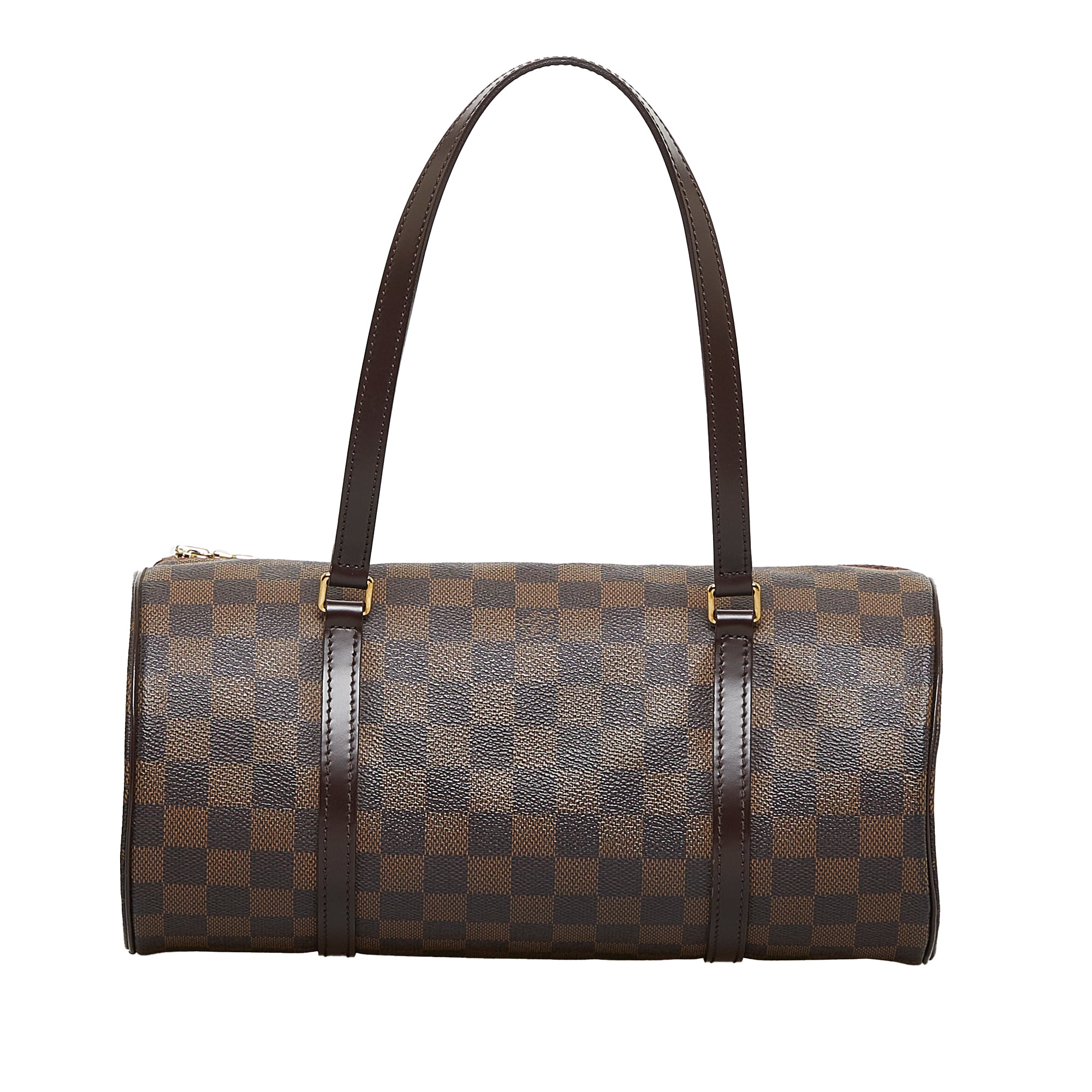 Brown Louis Vuitton Damier Ebene Papillon Handbag