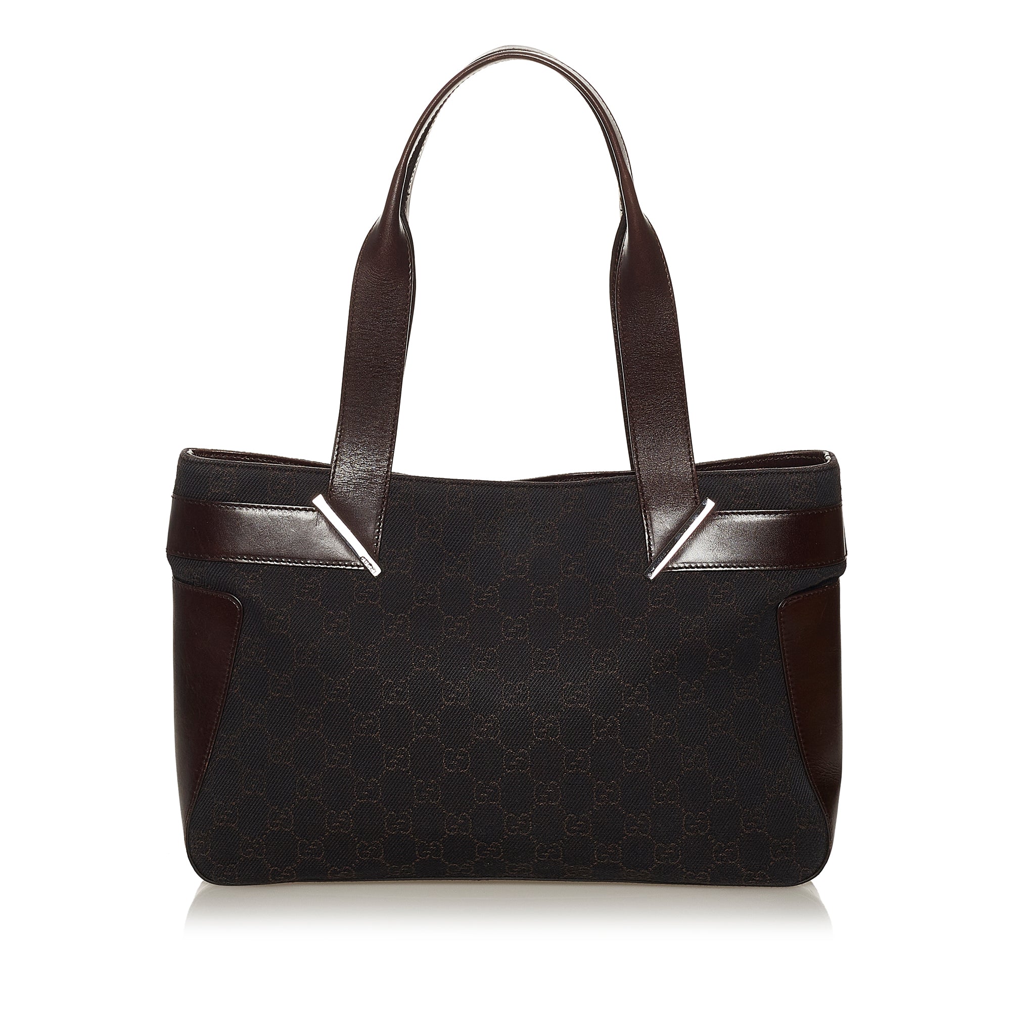 Gucci - GG-Jacquard Coated-Canvas Shoulder Bag - Mens - Brown