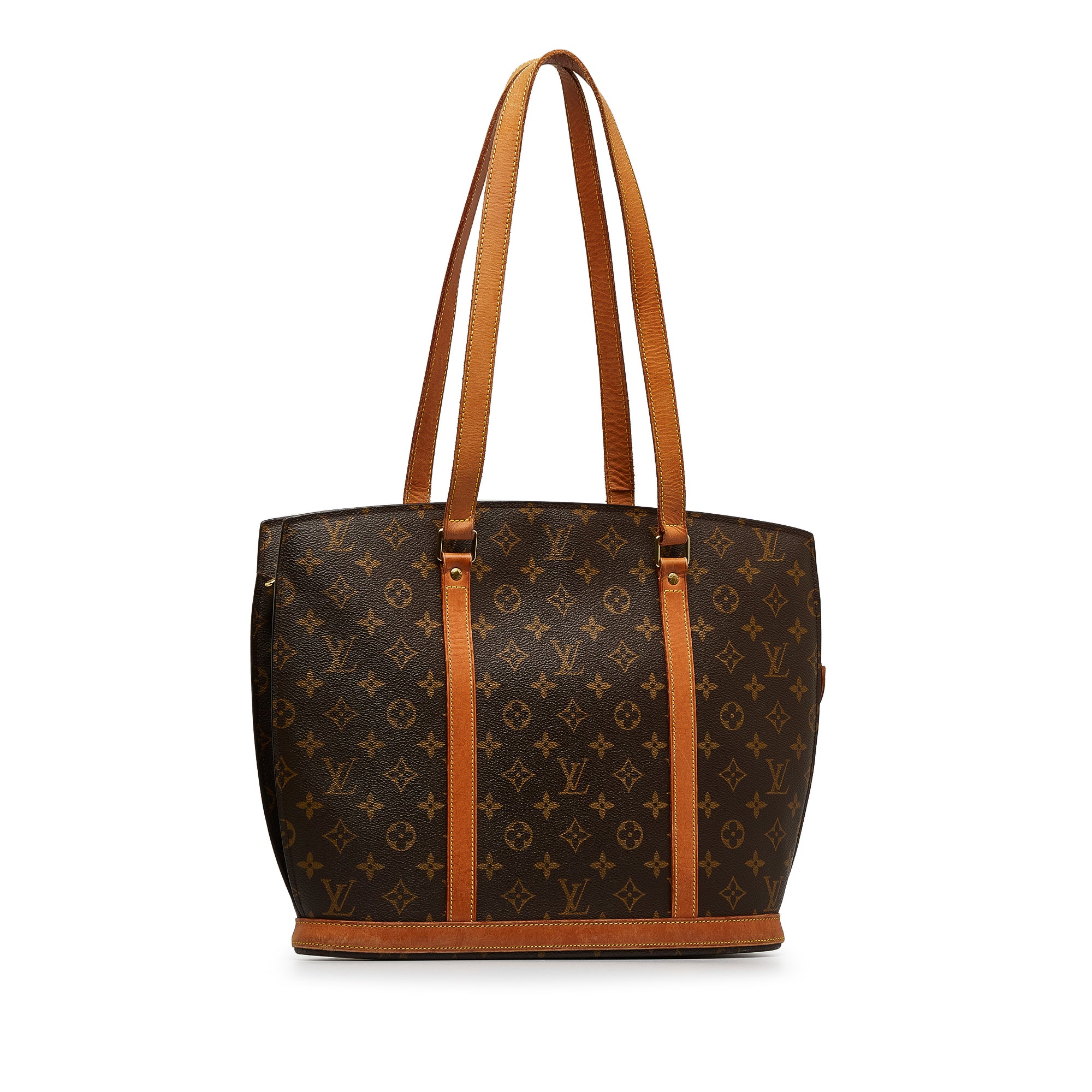 Louis Vuitton Monogram Babylone Shopper Bag Brown