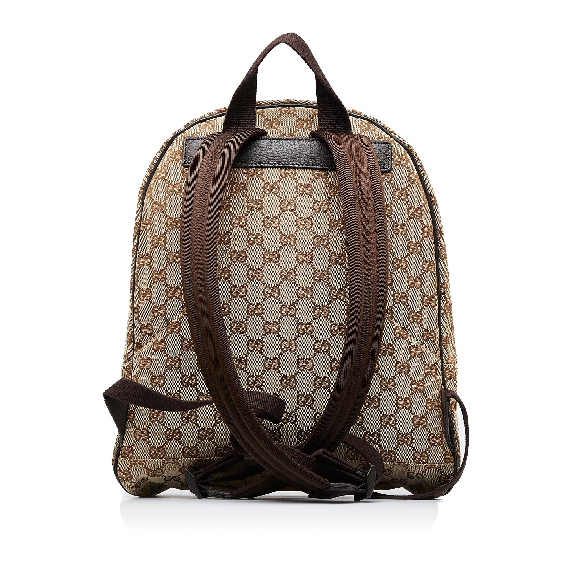 Brown Gucci GG Canvas Backpack – Designer Revival