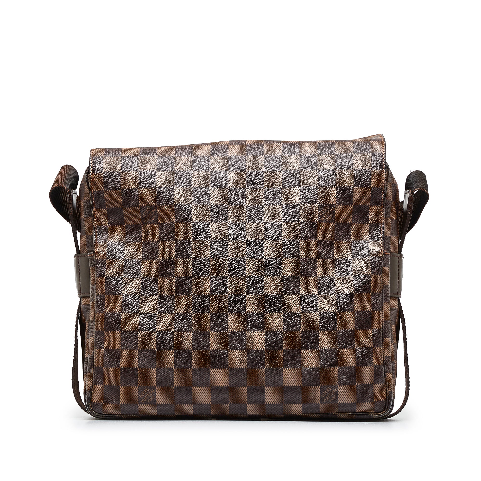Louis Vuitton Naviglio shoulder bag in brown damier canvas and brown  leather, Cra-wallonieShops Revival