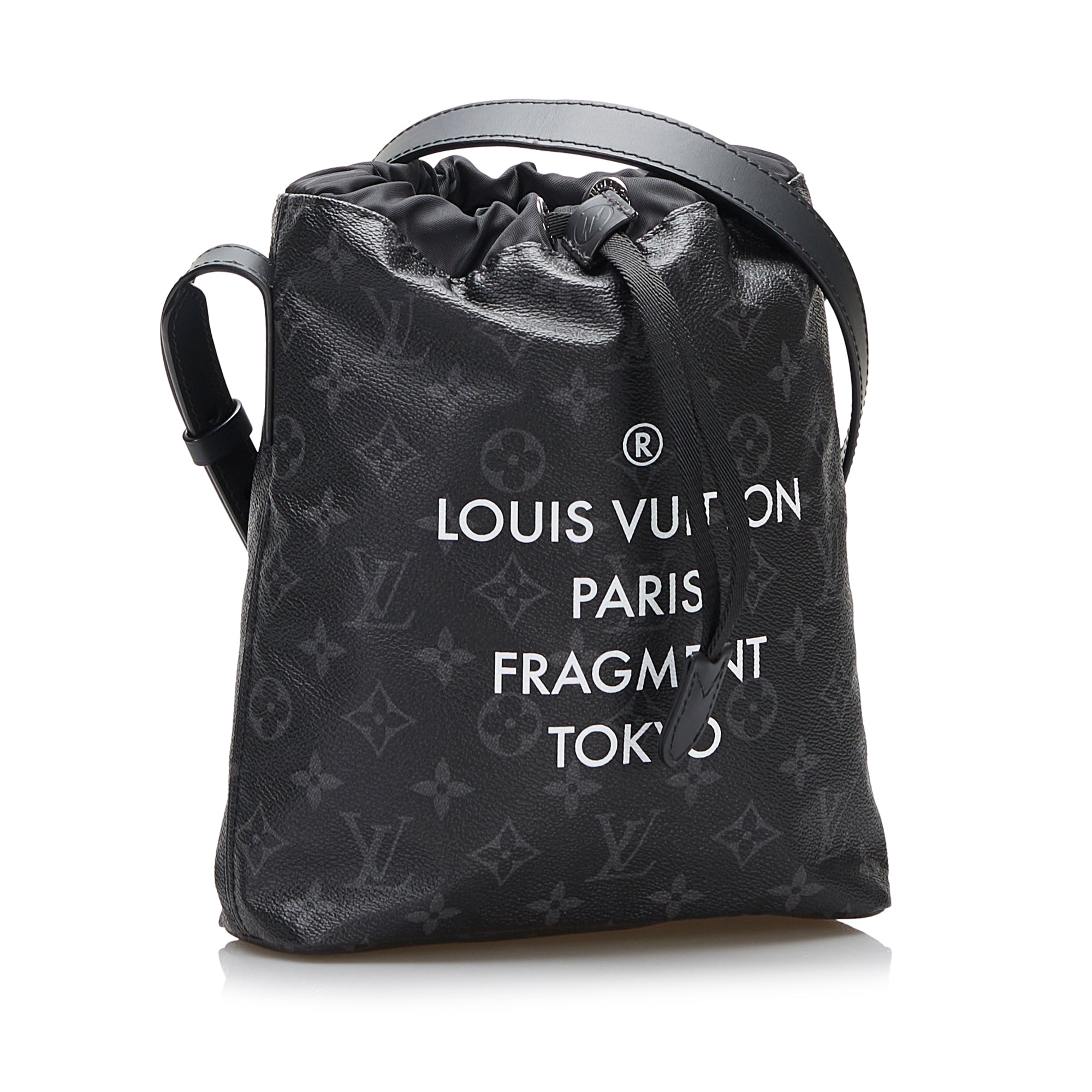 Louis Vuitton, Bags, Louis Vuitton X Fragment Zack Backpack Black Eclipse  Monogram Edition