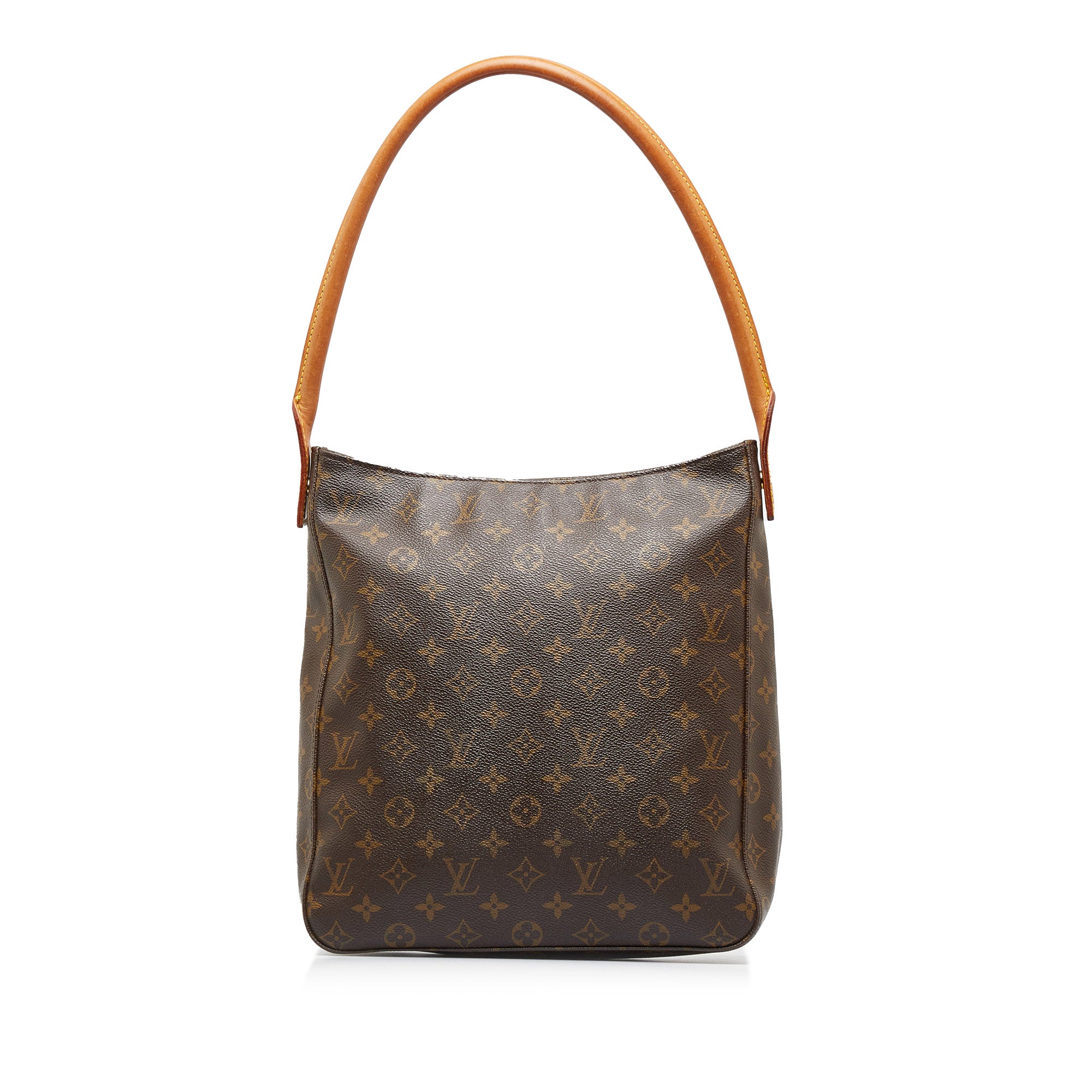 LOUIS VUITTON Monogram Canvas Looping GM Brown Shoulder Bag