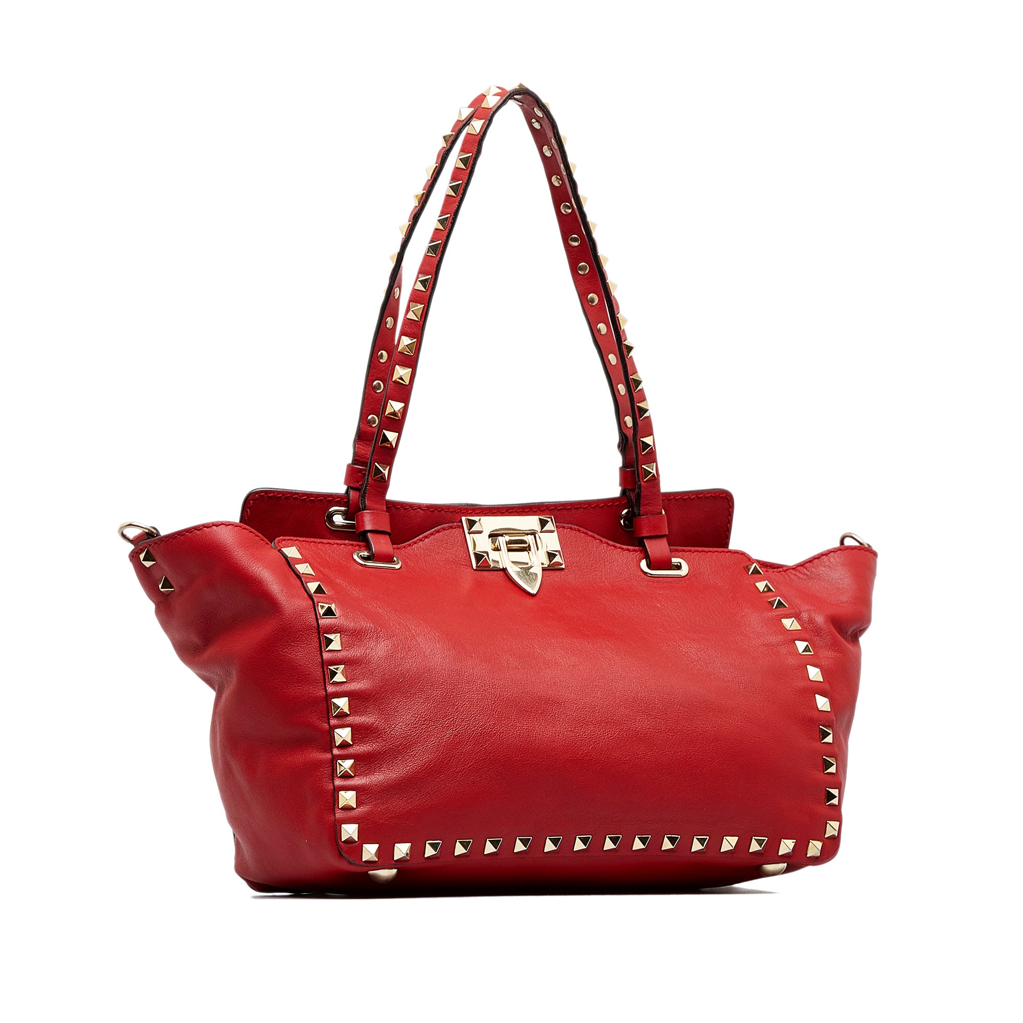 Red Valentino Rockstud Satchel – Designer Revival