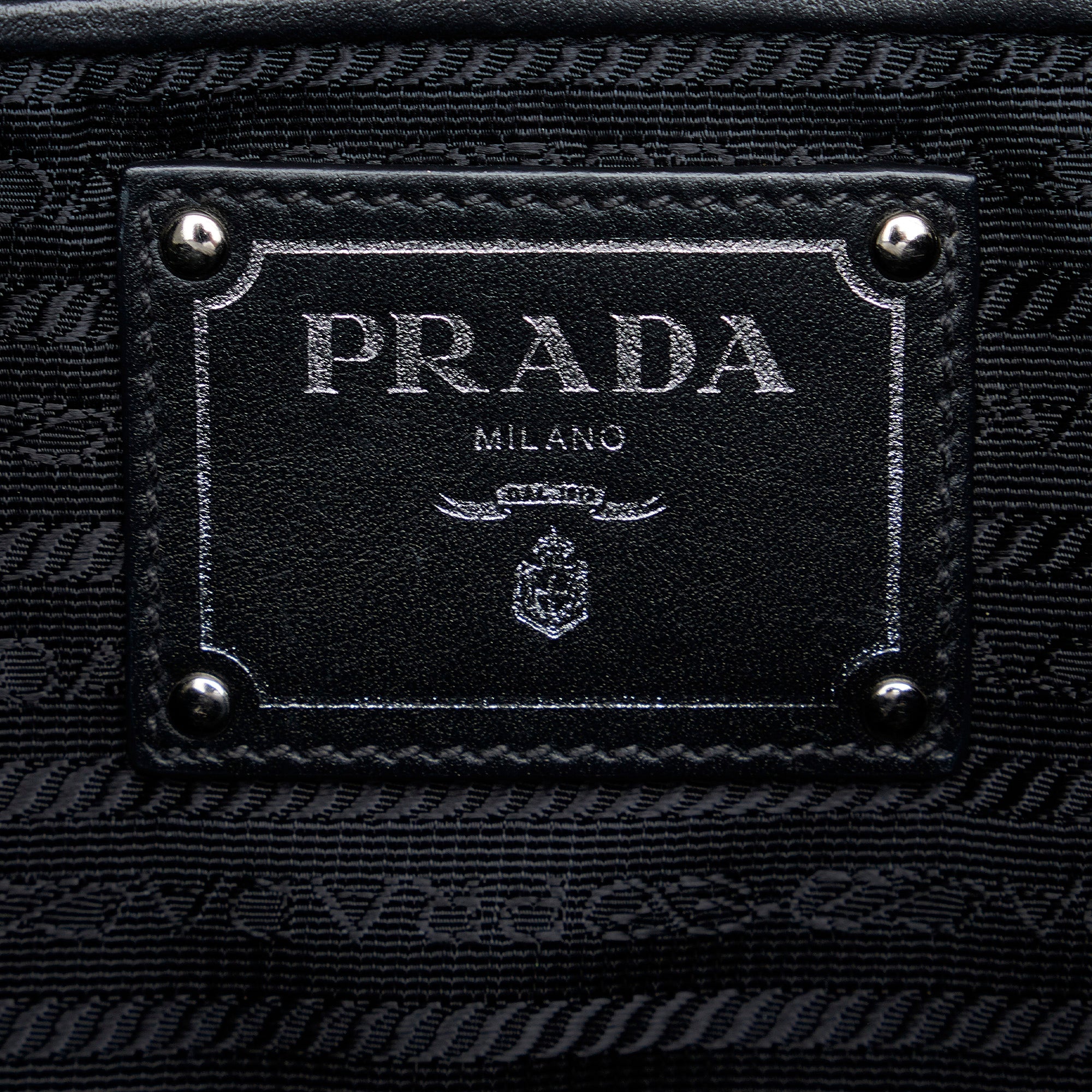 Black Prada Tessuto Crossbody – Designer Revival