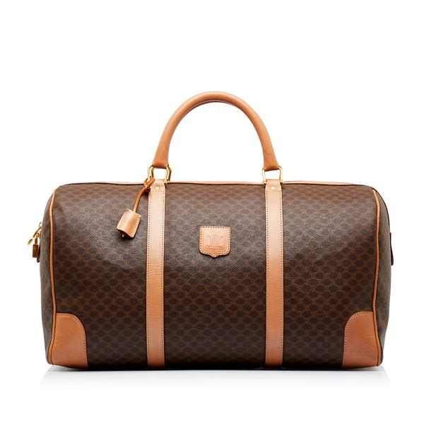 Brown Celine Macadam Travel Bag – Designer Revival