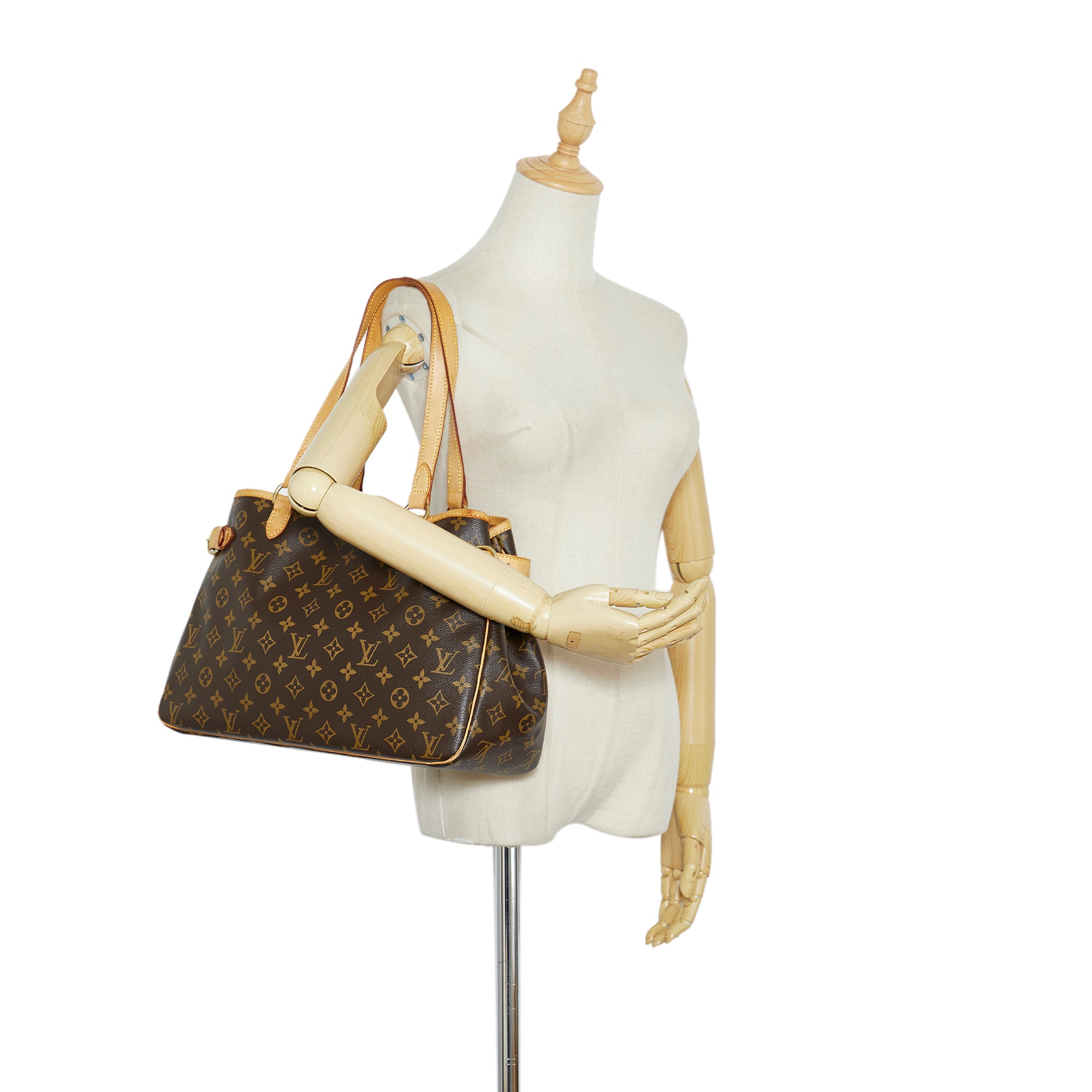 Authentic Louis Vuitton LV monogram Batignolles Horizontal work bag
