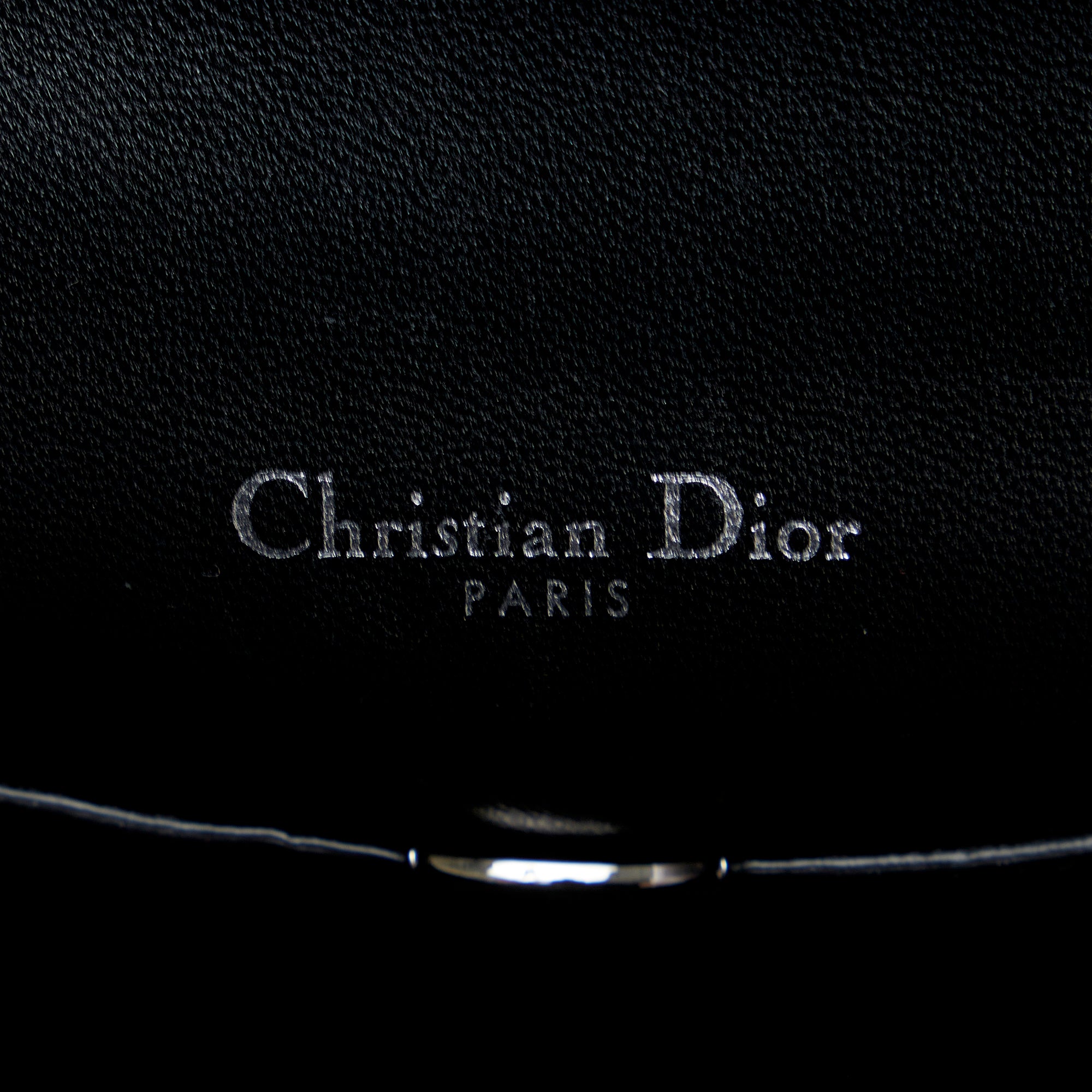 Black Dior Mini Diorama Sequin Flap Crossbody Bag – Designer Revival