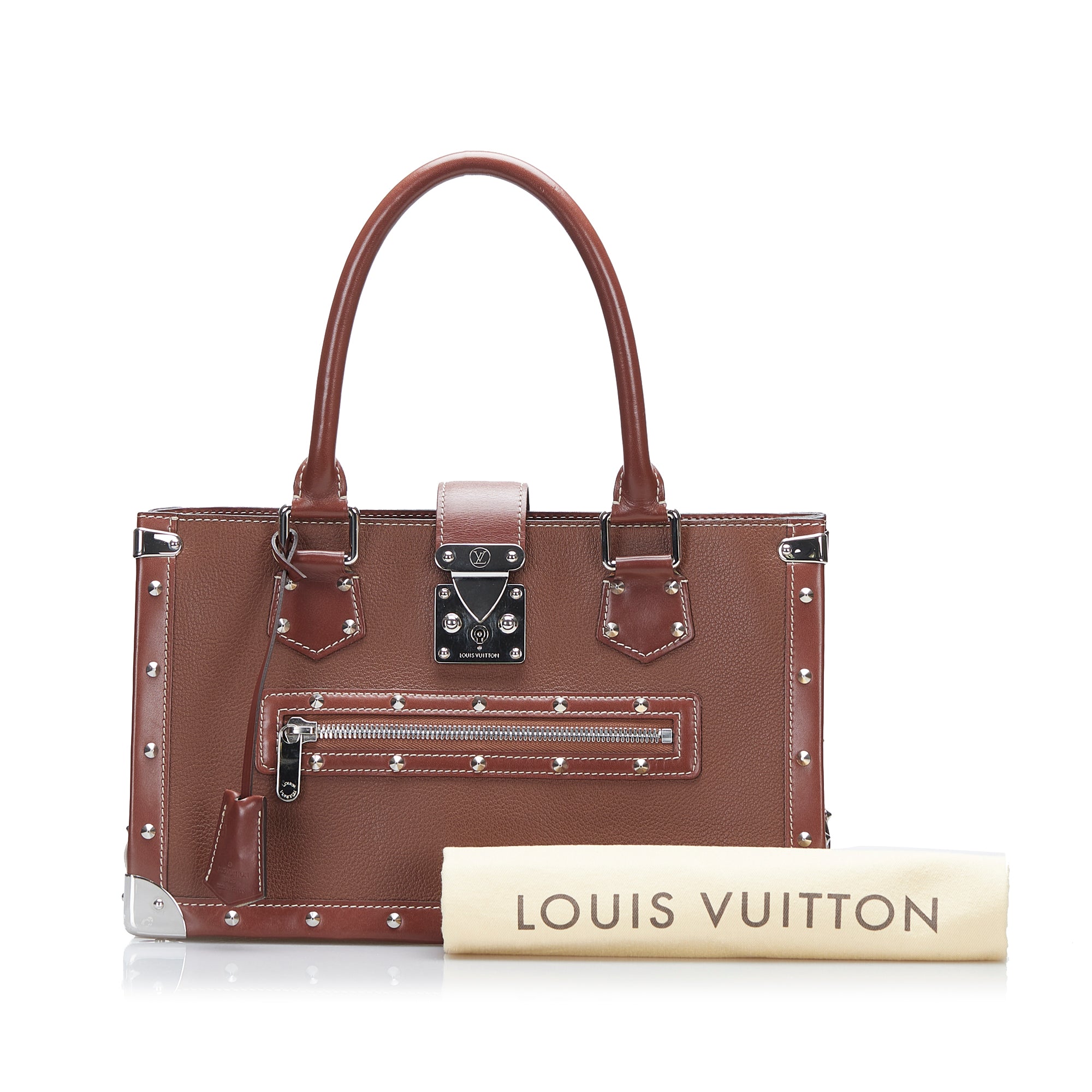 Louis Vuitton Suhali Le Fabuleaux Black Top Handle Bag