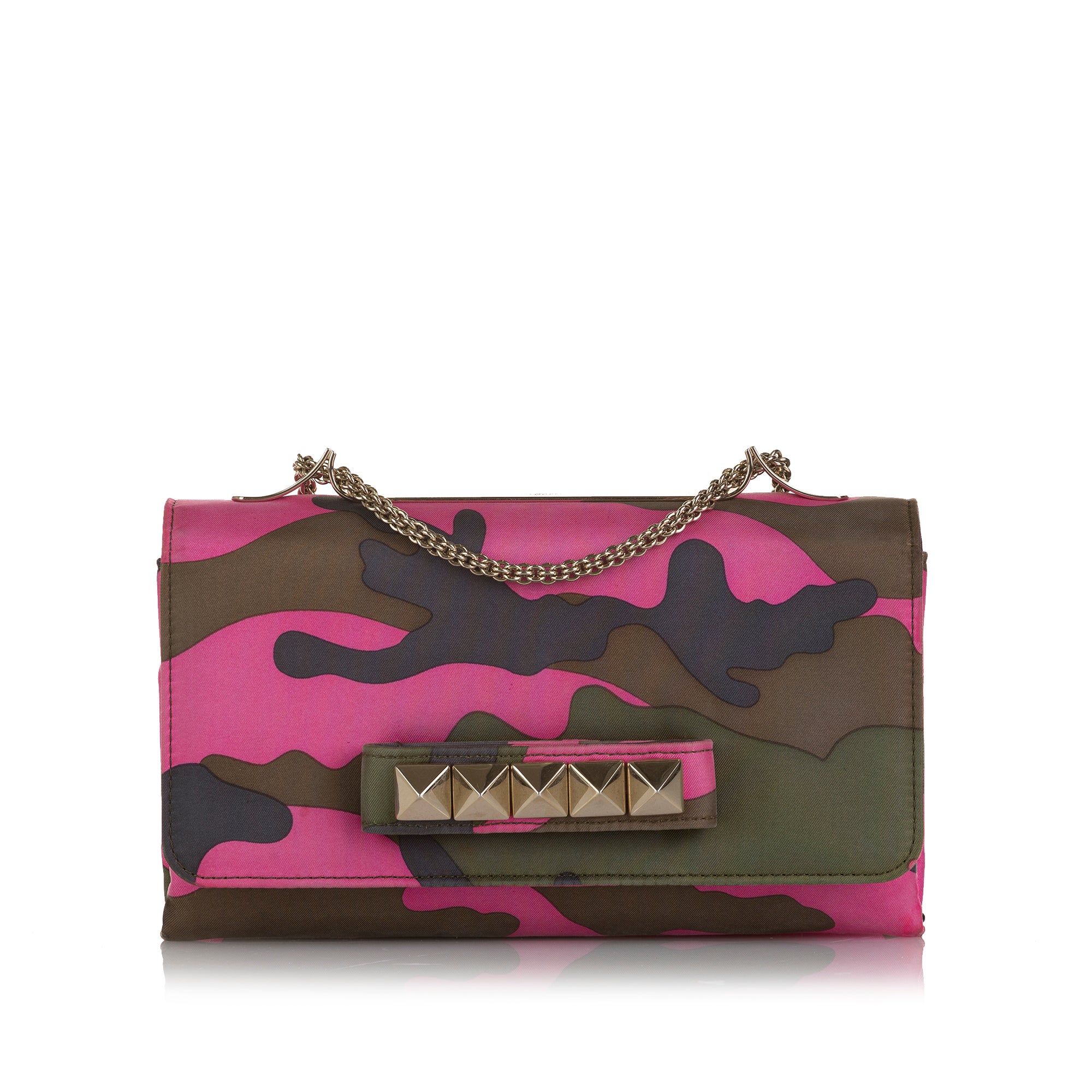 mini haai Hertogin Pink Valentino Vavavoom Camouflage Bag | Designer Revival