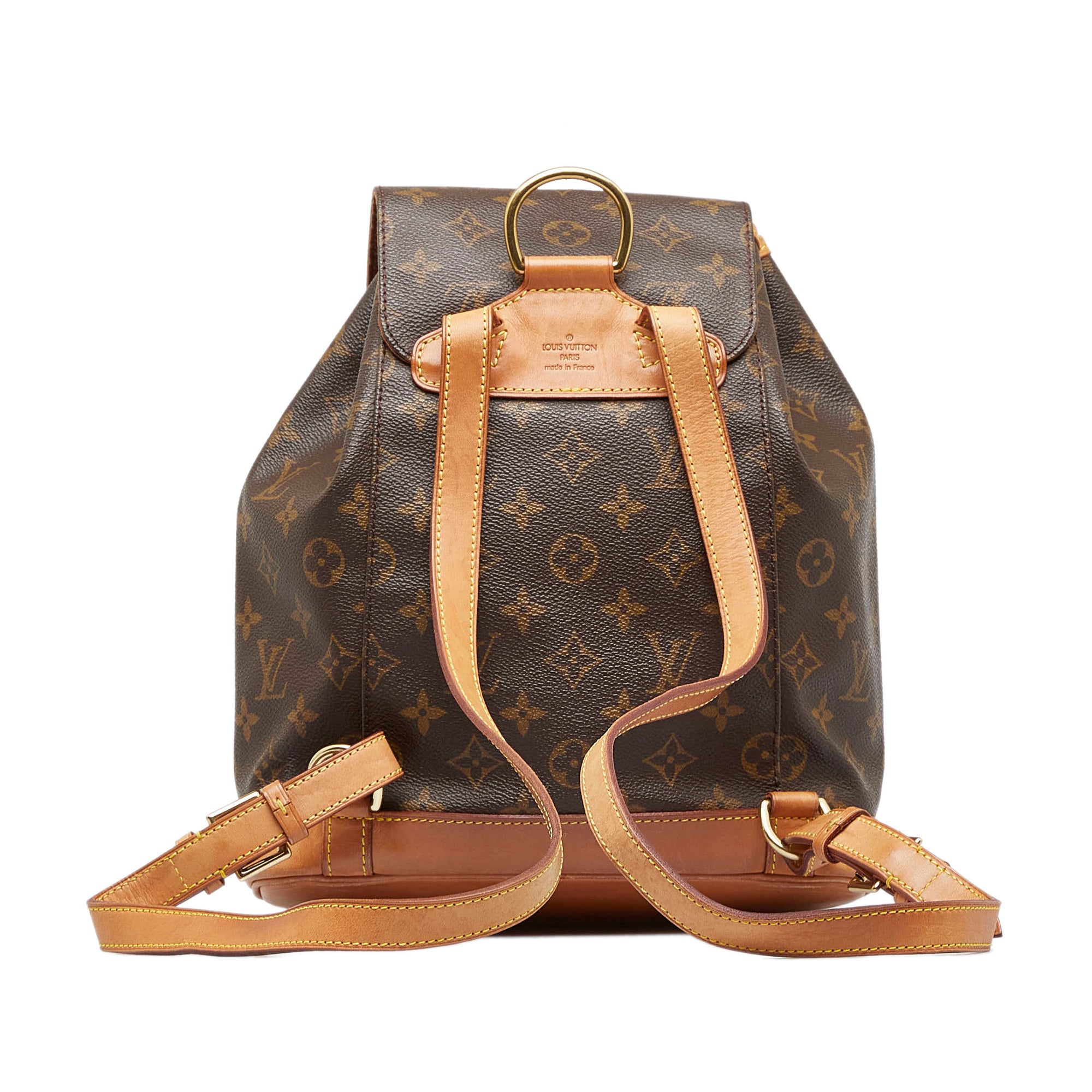 Louis Vuitton Monogram Montsouris PM - Brown Backpacks, Handbags