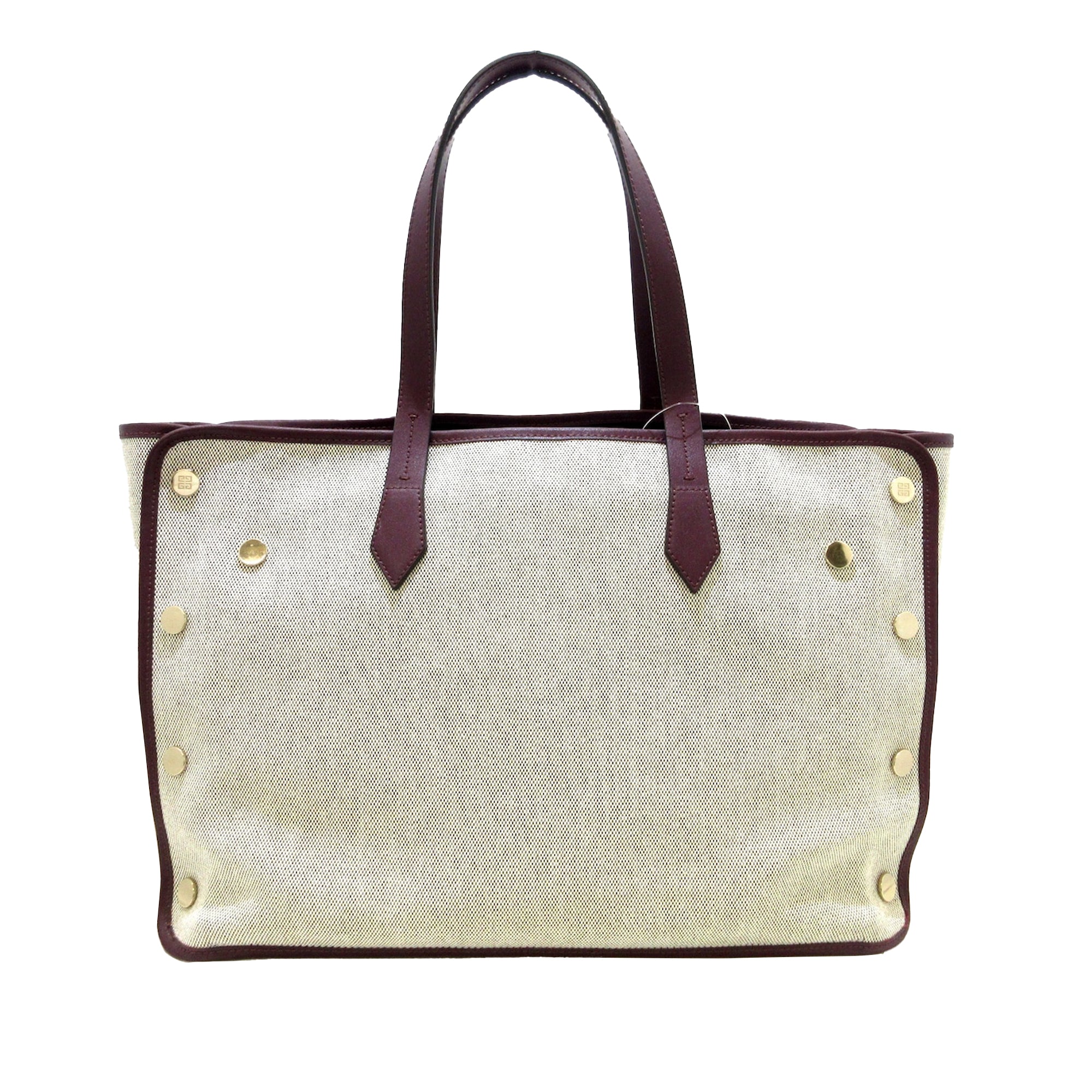 GIVENCHY Canvas Bond Shopper Tote Beige 1301292