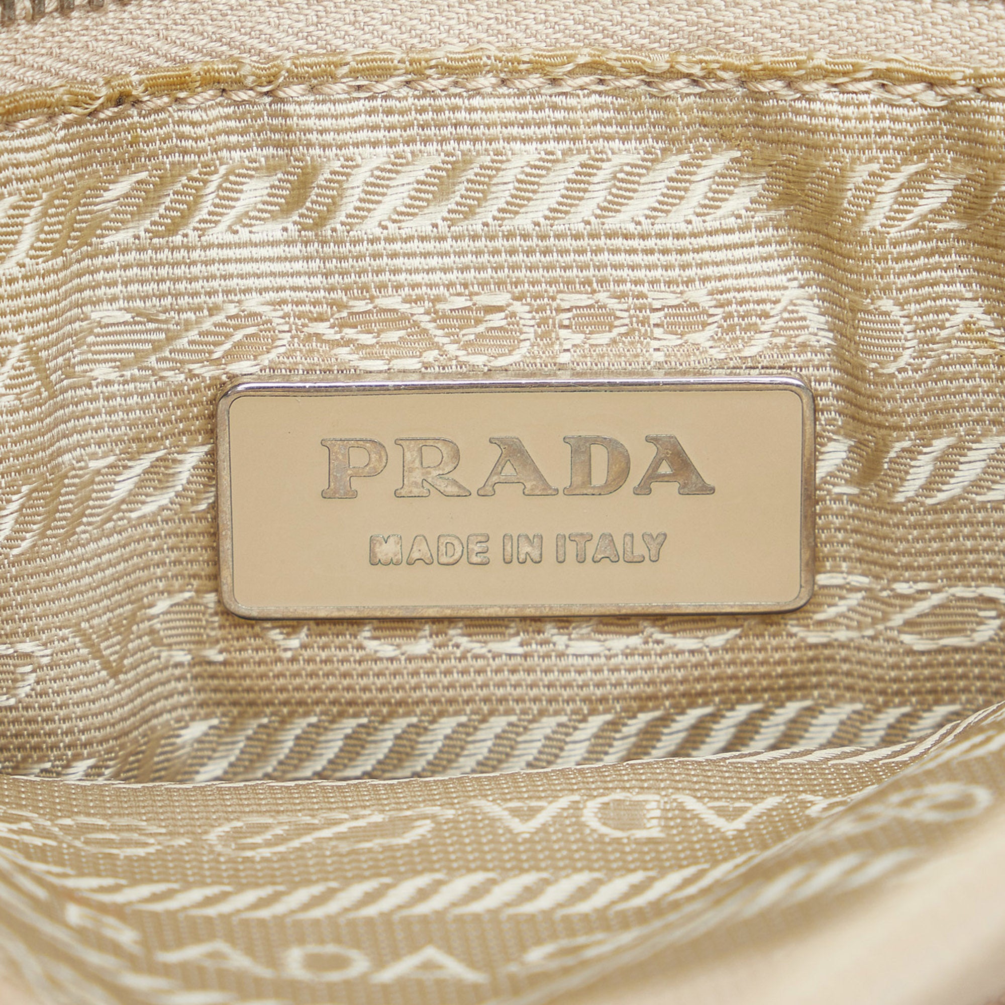 Beige Prada Canapa Tote – Designer Revival