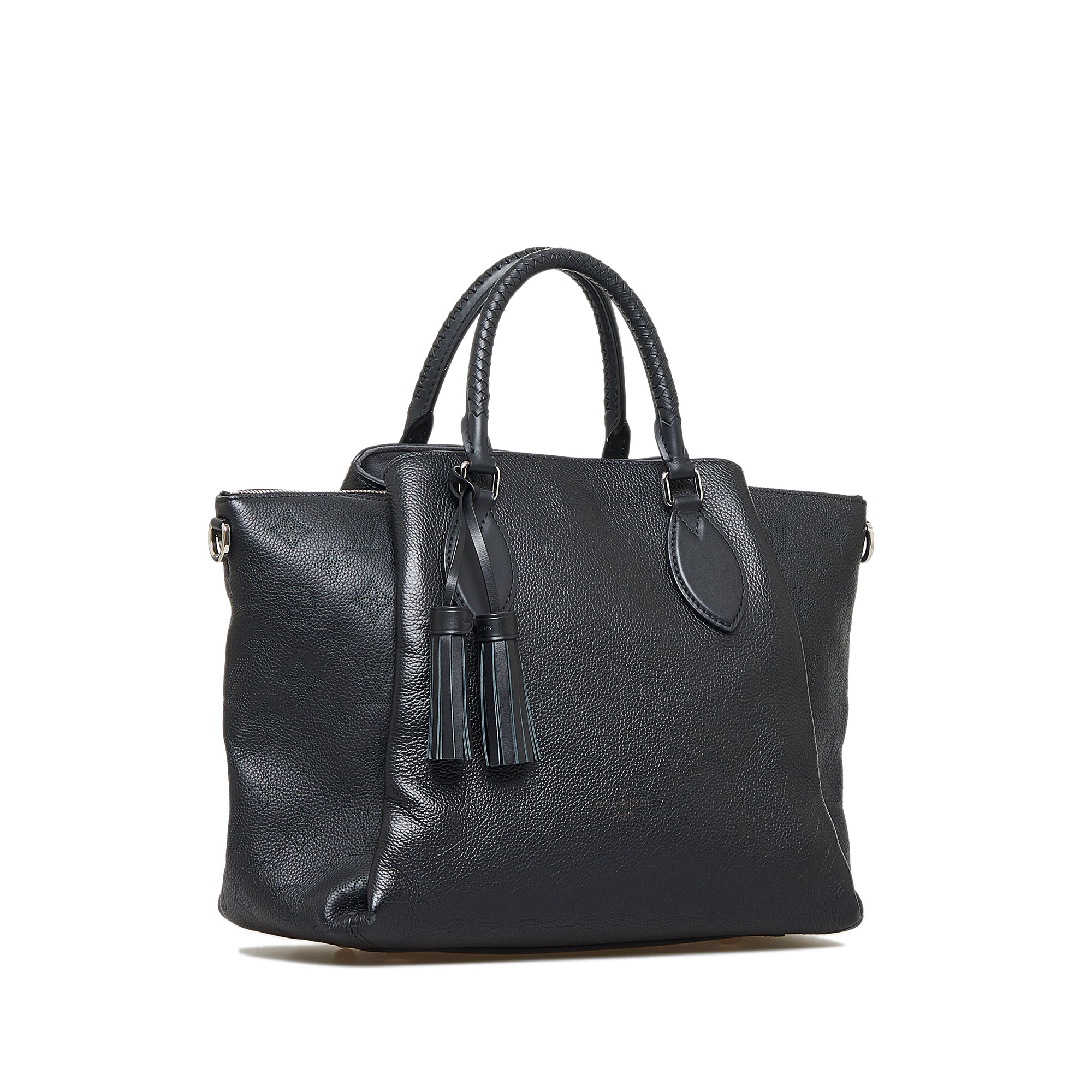 Louis Vuitton Haumea Satchel Handbag Mahina Leather Monogram