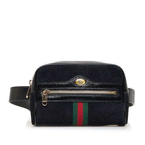 GUCCI-Sherry-Logo-Leather-Small-Waist-Bag-Pouch-Black-527792 –  dct-ep_vintage luxury Store