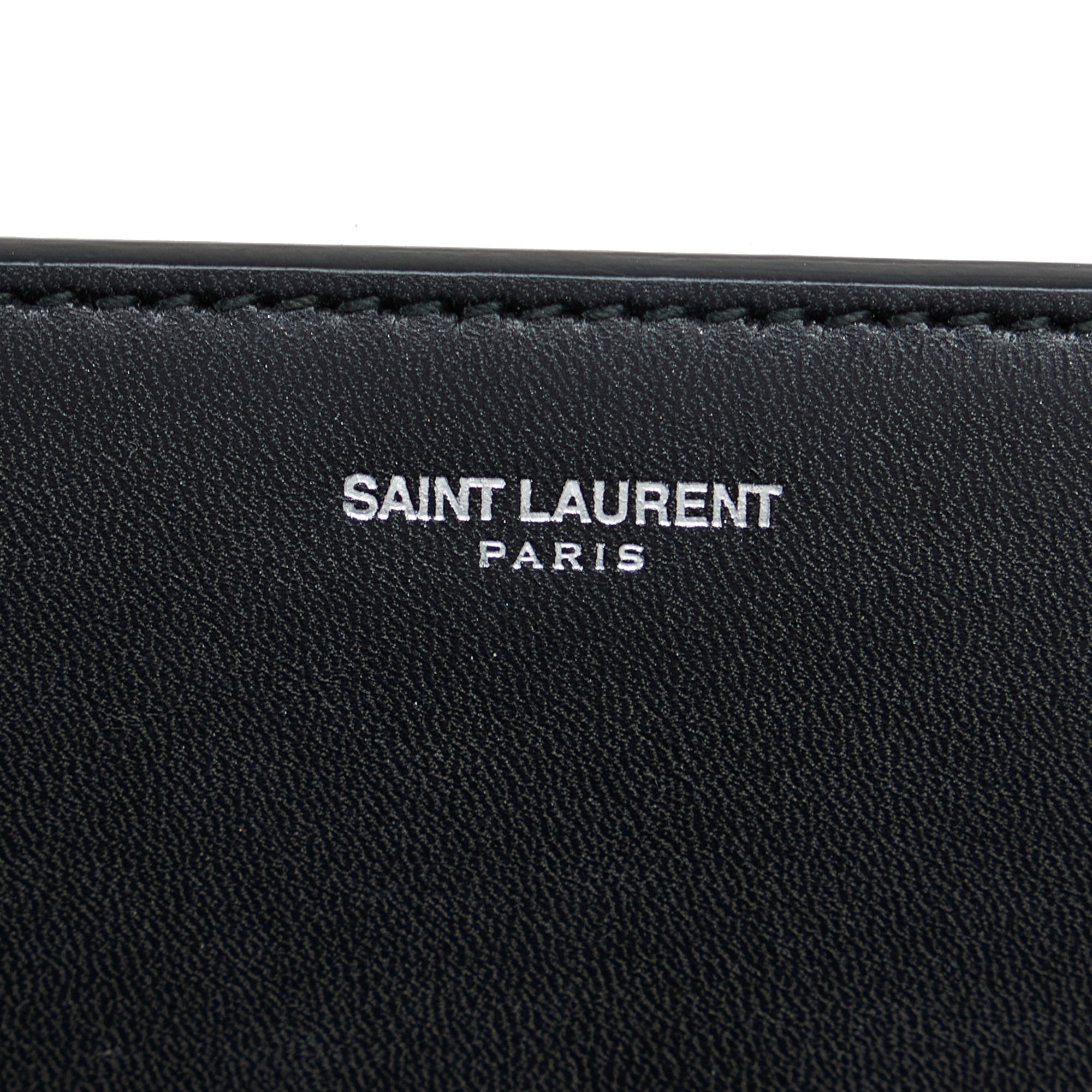 Authentic YSL Saint Laurent Sac Betty Black Leather Crossbody