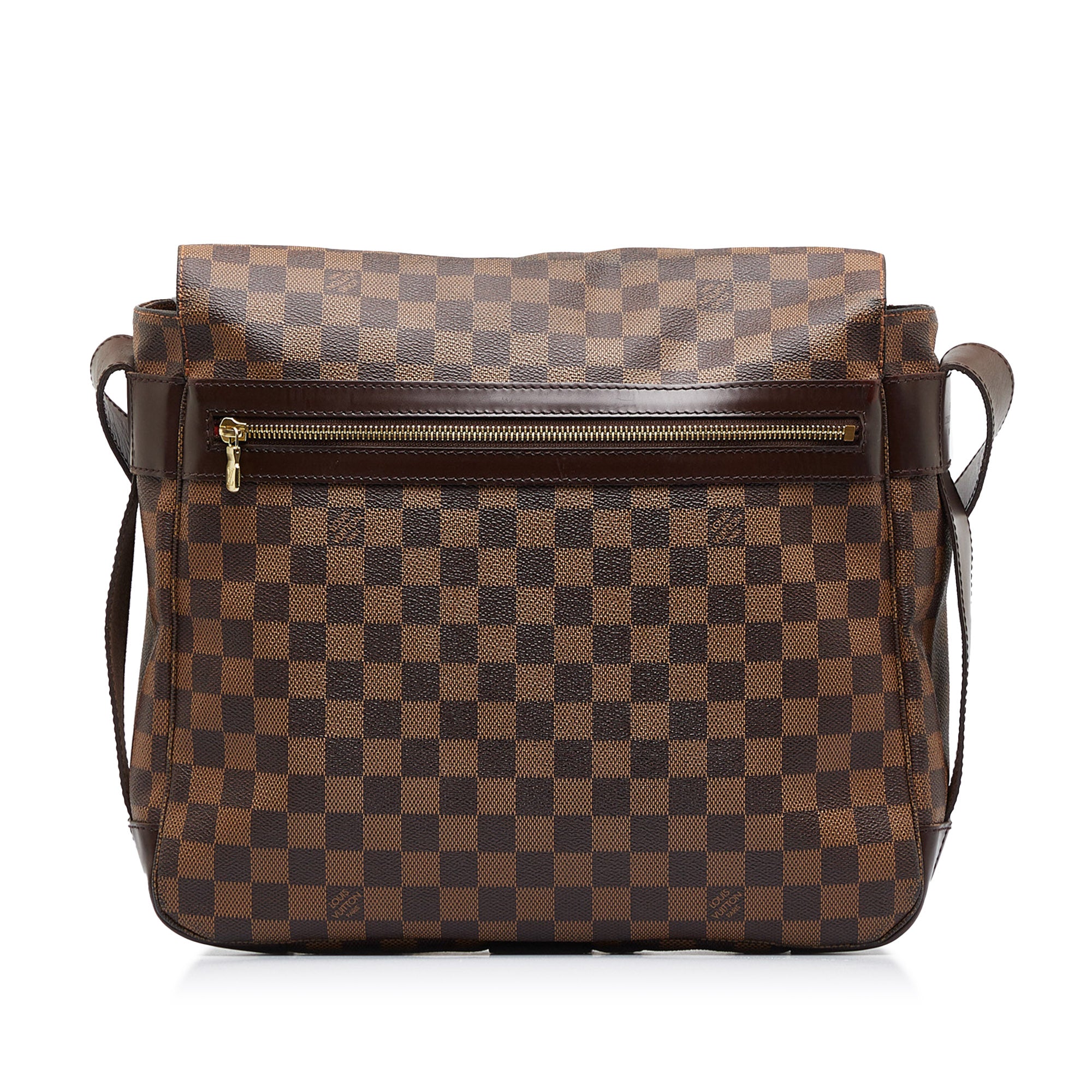 Authenticated Louis Vuitton Damier Ebene Bastille Brown Canvas Crossbody  Bag