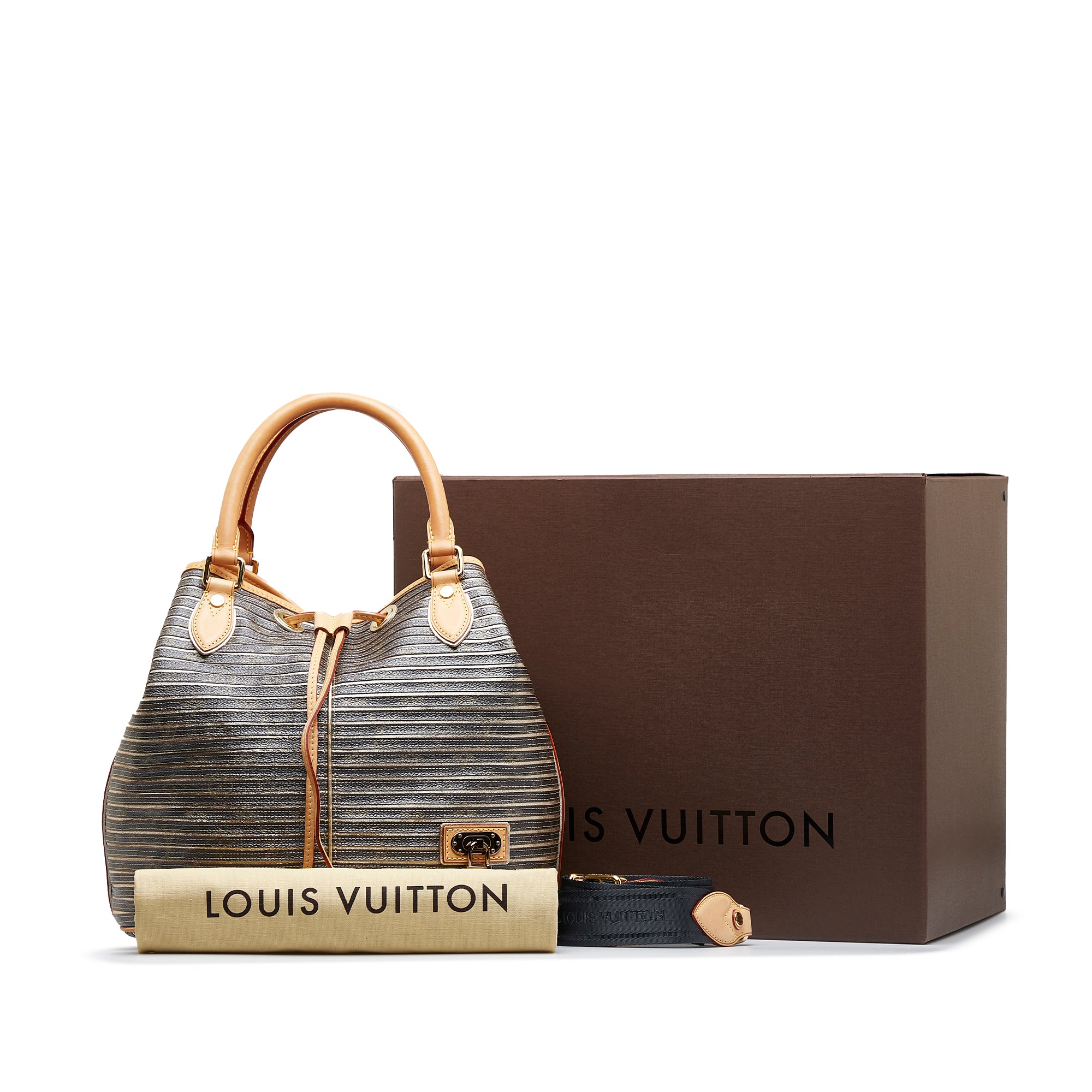 Louis Vuitton Monogram Eden Neo Bag - Grey Bucket Bags, Handbags