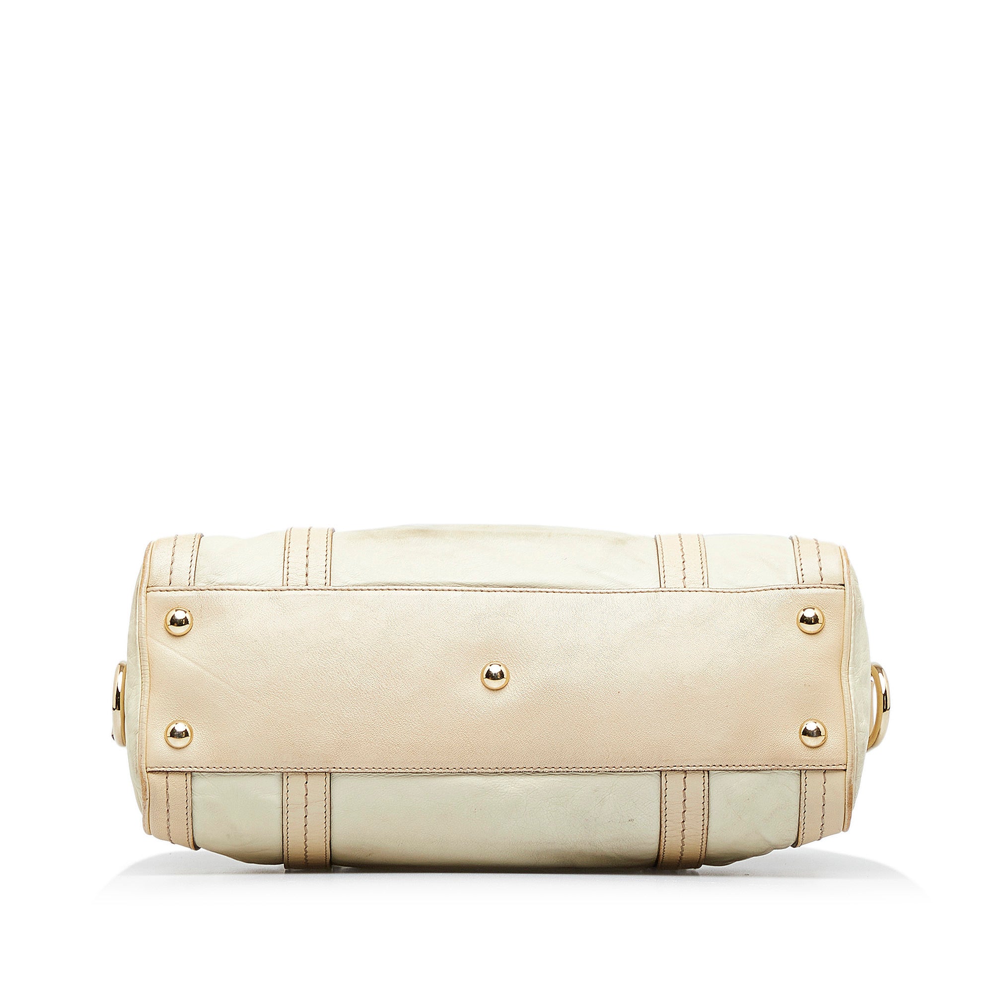 Beige chevron Gucci Duchessa Boston, RvceShops Revival